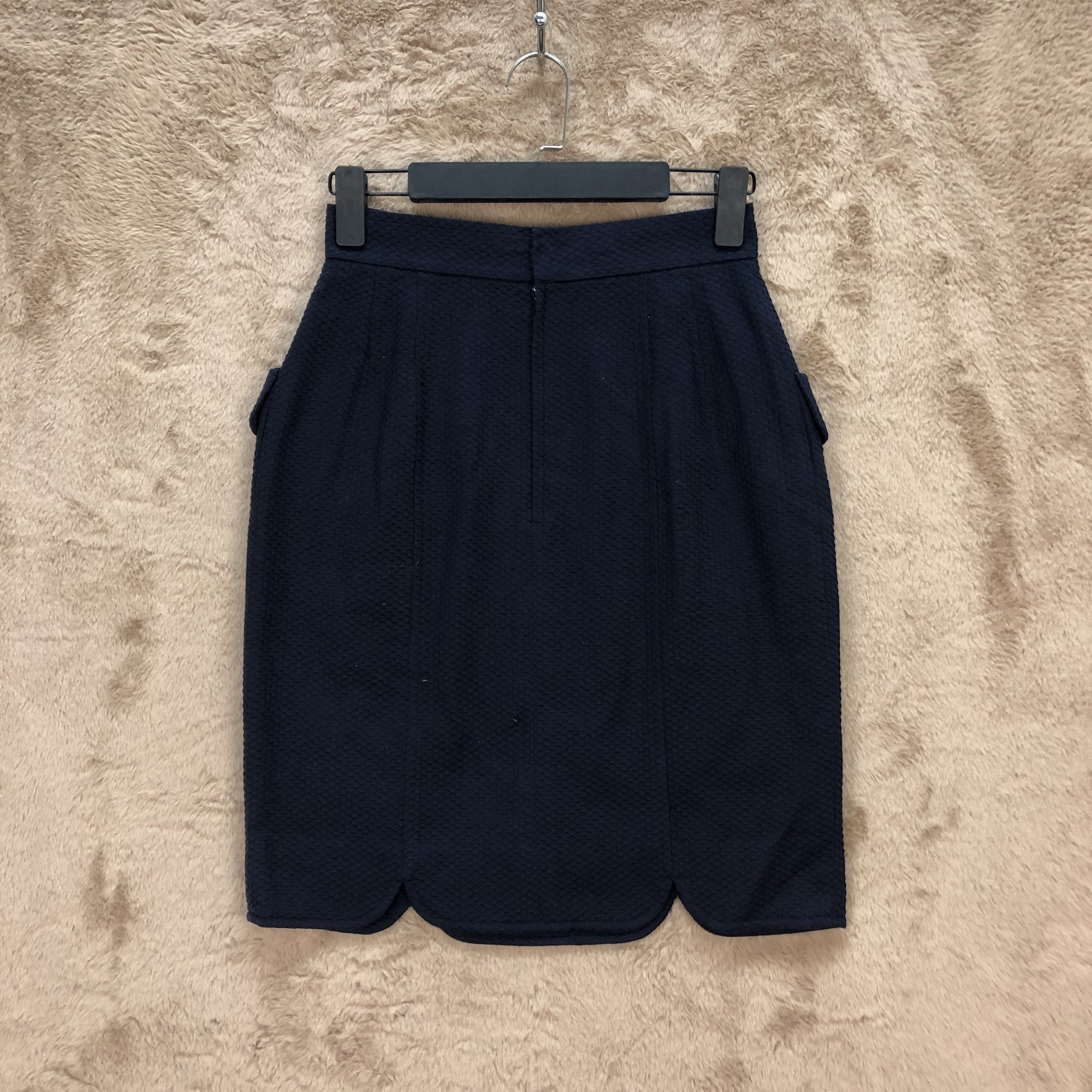 Courreges COURREGES PARIS NICE FABRIC DESIGN SKIRTS #5646-201 Size 26" / US 2 / IT 38 - 9 Thumbnail