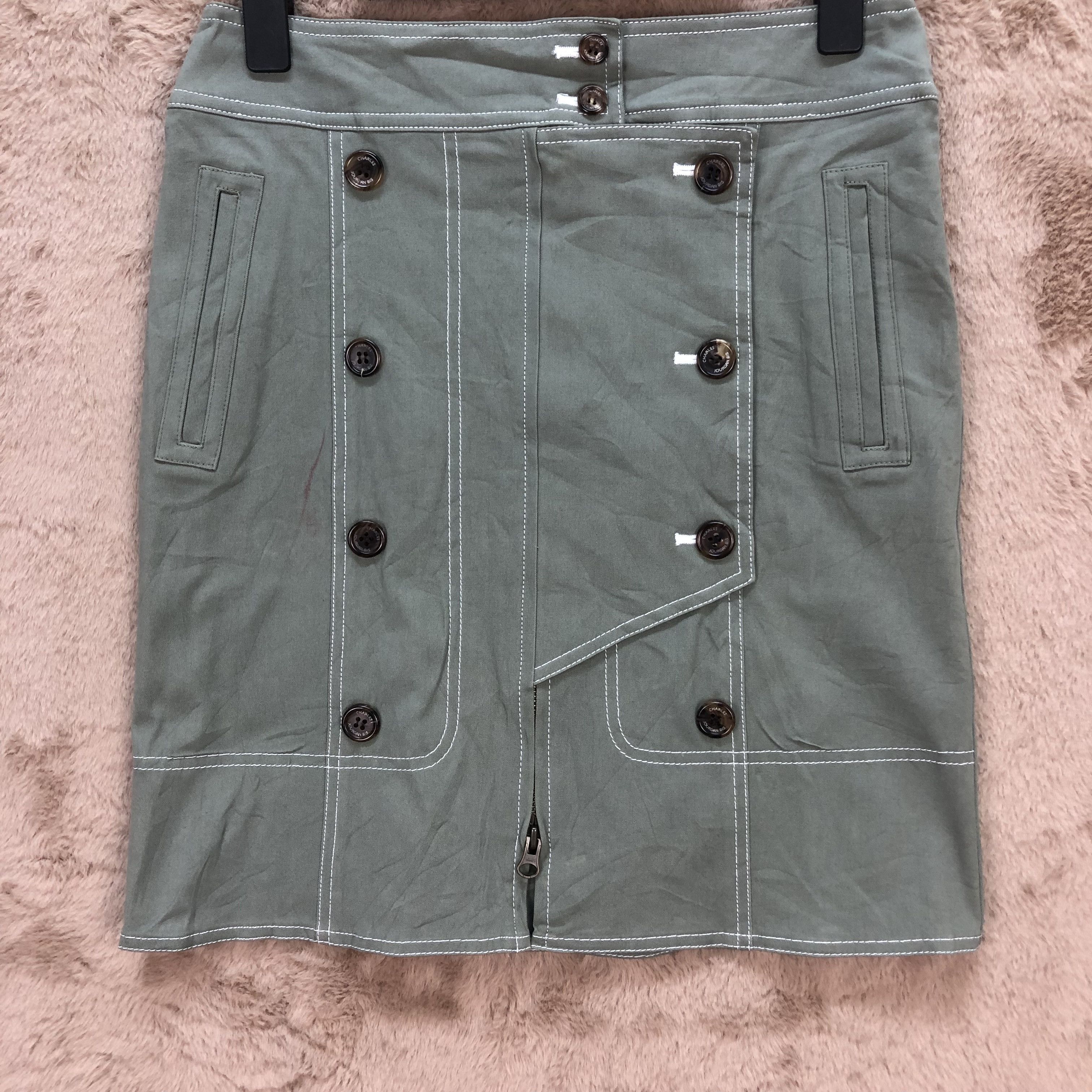 Charles Jourdan CHARLES JOURDAN BIS NICE DESIGN SKIRTS #5652-201 Size 29" - 7 Thumbnail