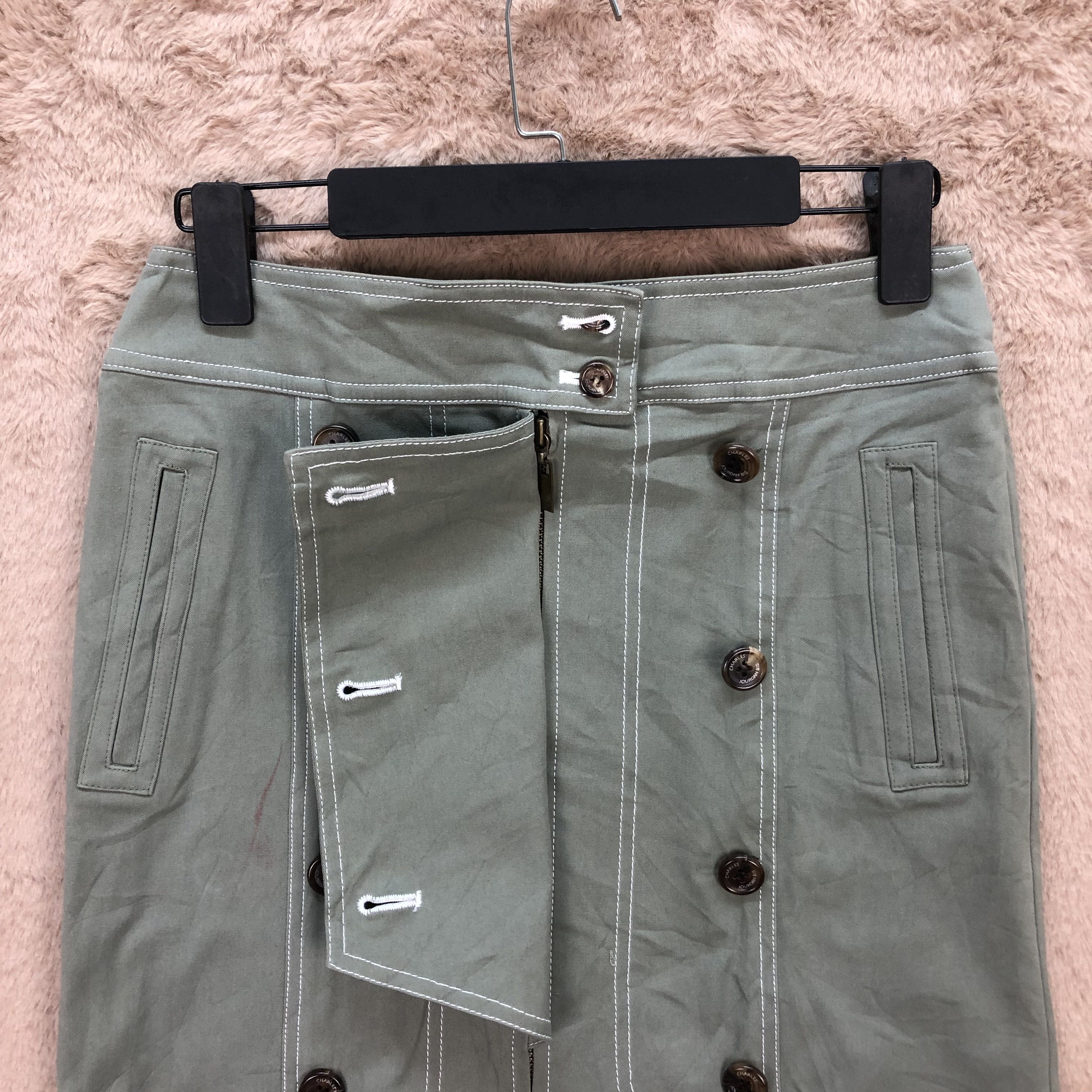 Charles Jourdan CHARLES JOURDAN BIS NICE DESIGN SKIRTS #5652-201 Size 29" - 8 Thumbnail
