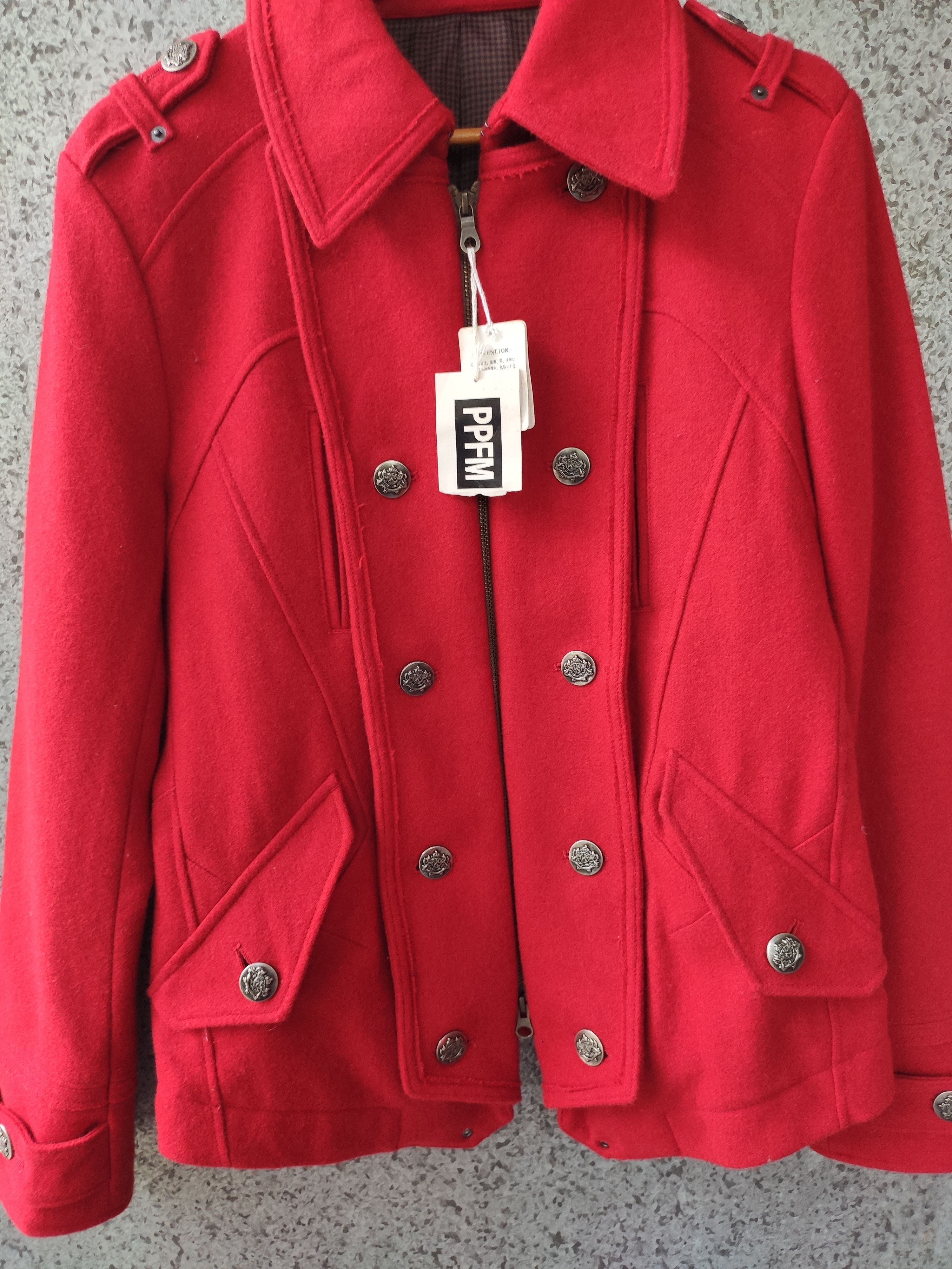 PPFM PPFM jacket seditionaries wool jacket if six was nine Size US M / EU 48-50 / 2 - 4 Thumbnail