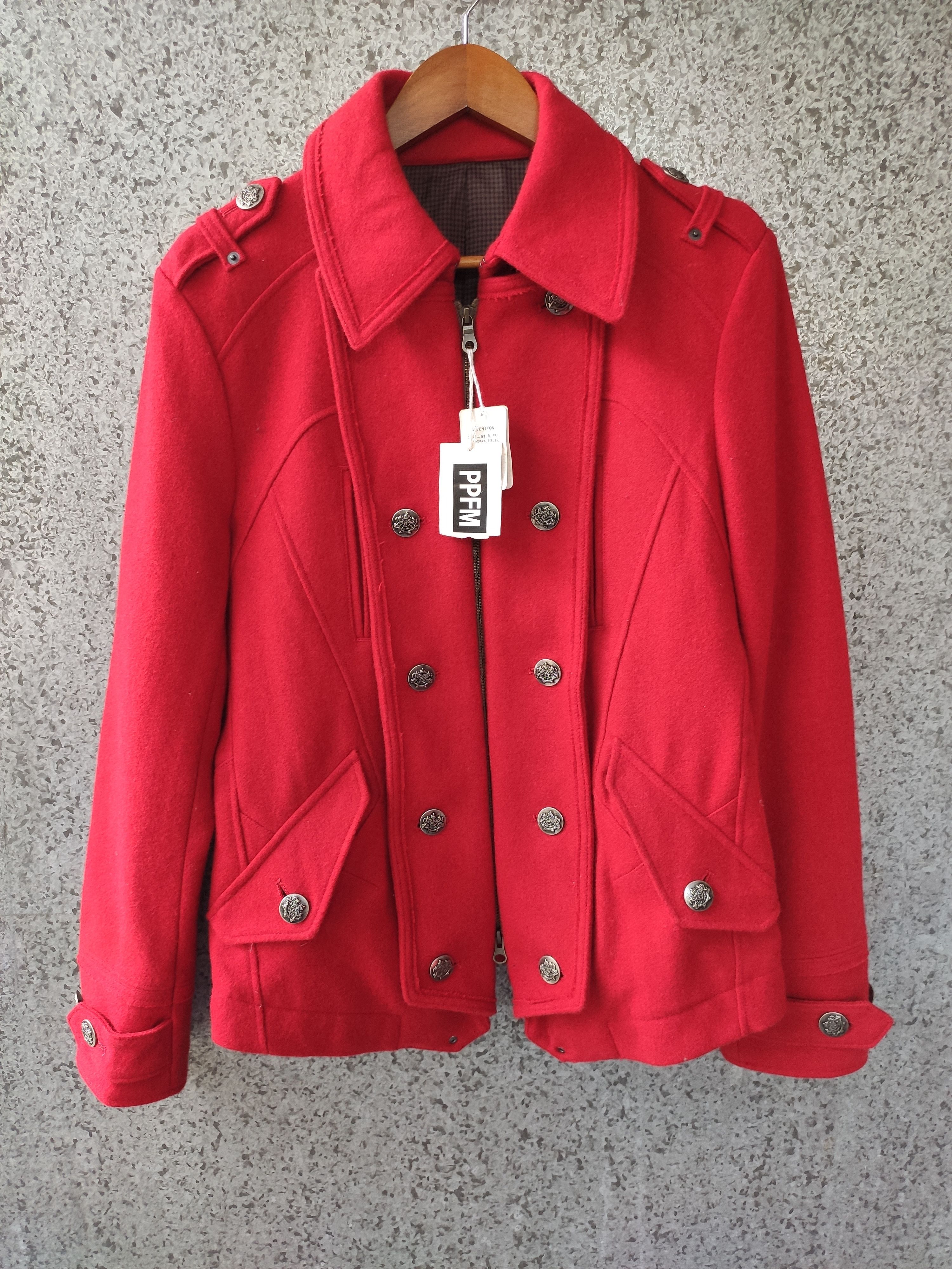 PPFM PPFM jacket seditionaries wool jacket if six was nine Size US M / EU 48-50 / 2 - 1 Thumbnail