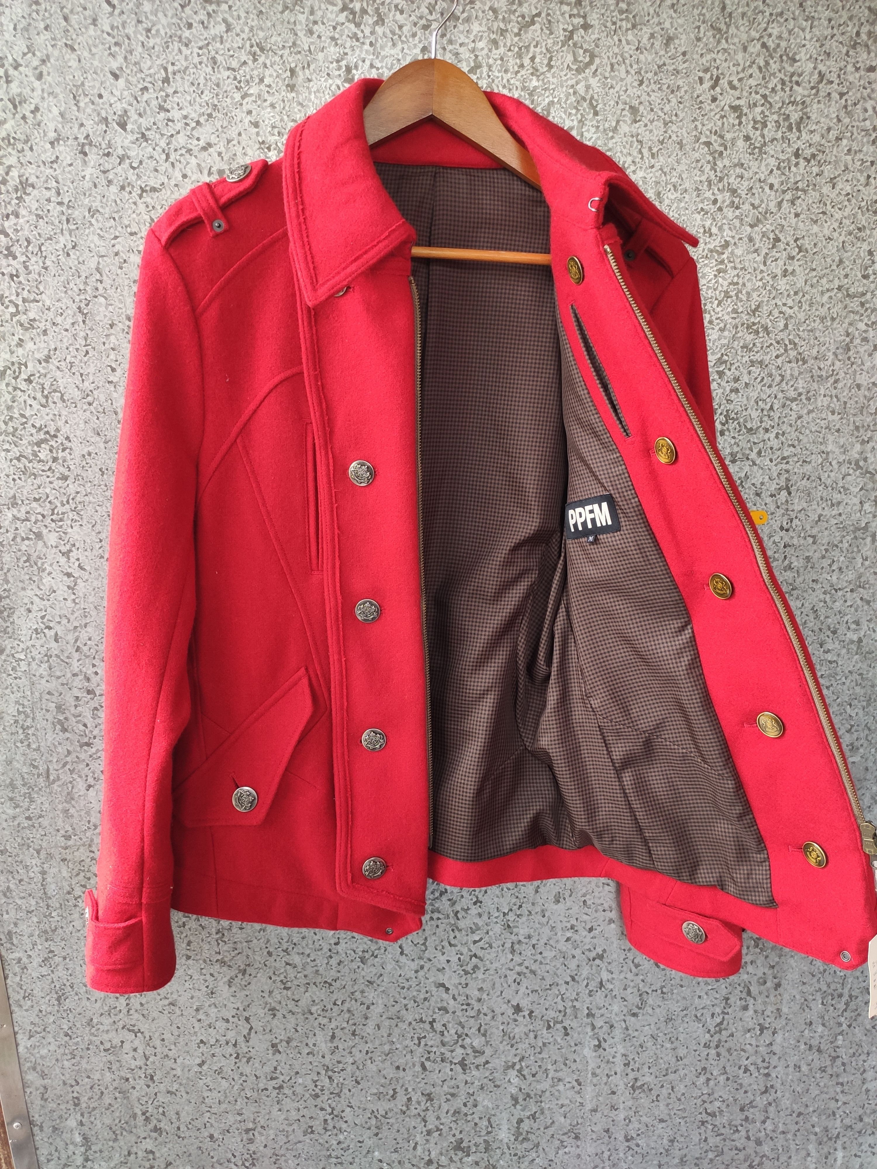 PPFM PPFM jacket seditionaries wool jacket if six was nine Size US M / EU 48-50 / 2 - 5 Thumbnail