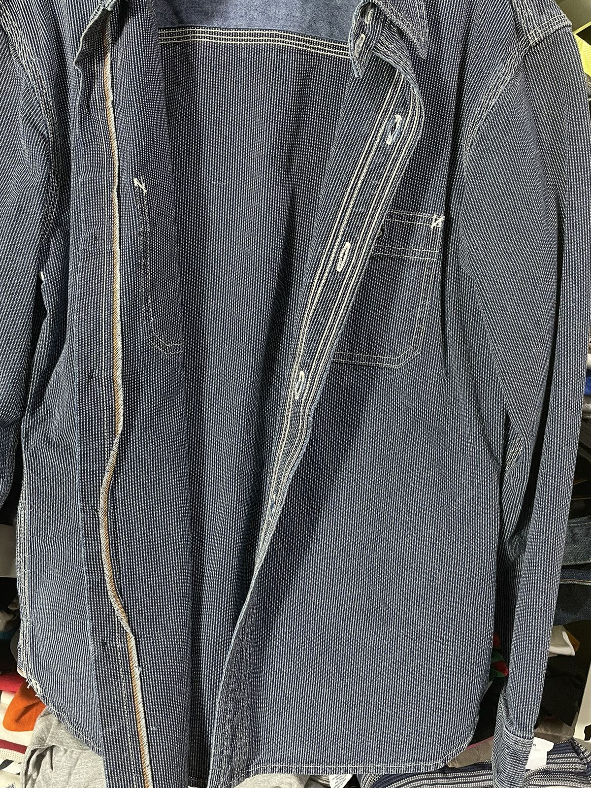 Japanese Brand Vintage The Flat Head Western Shirt Selvage Size US M / EU 48-50 / 2 - 6 Thumbnail
