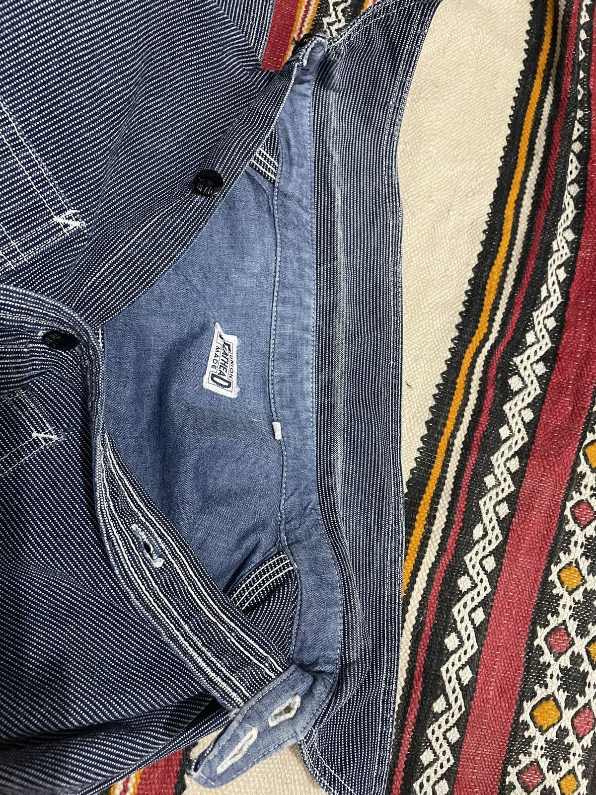 Japanese Brand Vintage The Flat Head Western Shirt Selvage Size US M / EU 48-50 / 2 - 17 Thumbnail