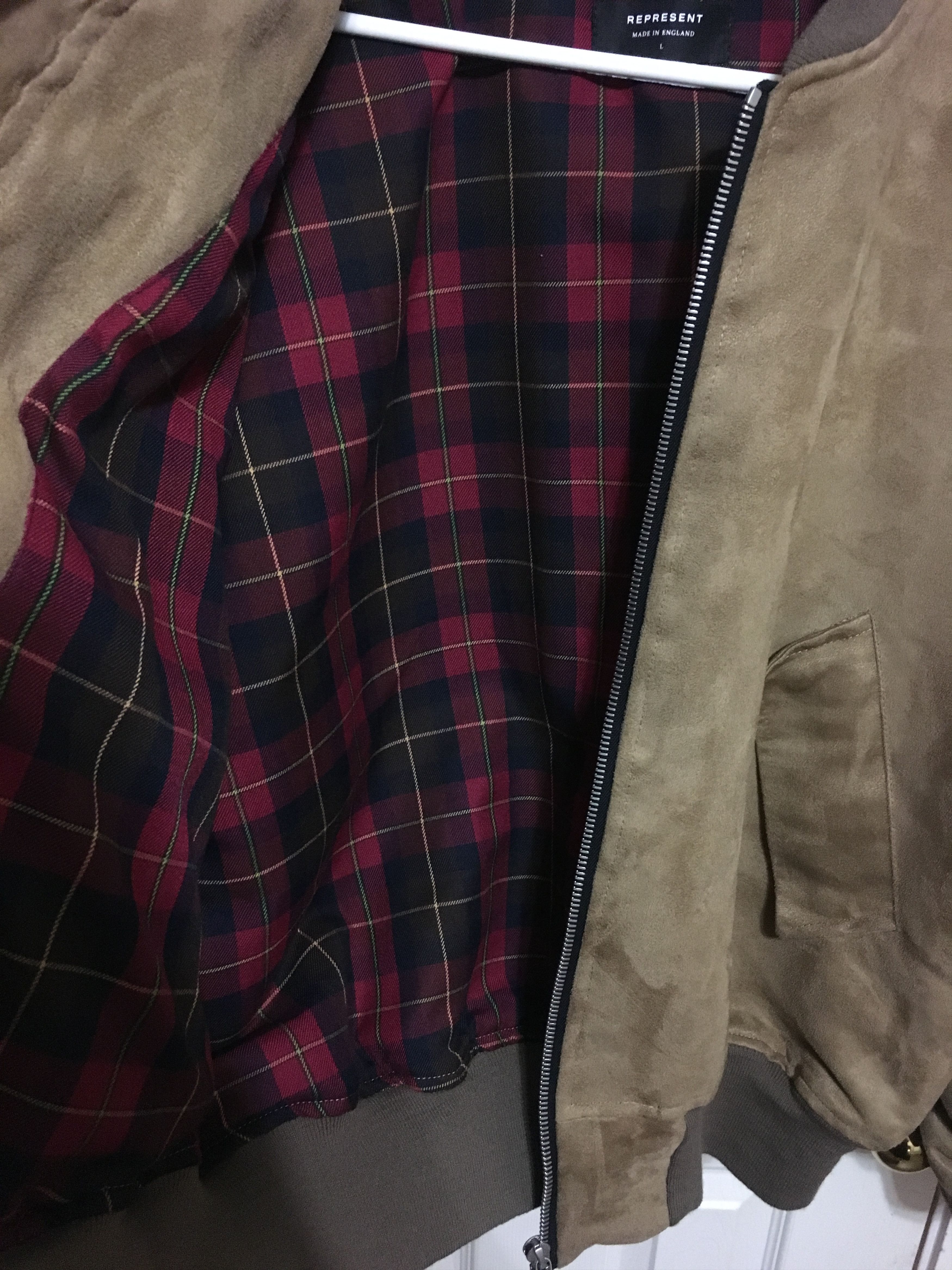 Represent Clo. Represent Suede Bomber - Size Large Size US L / EU 52-54 / 3 - 3 Thumbnail