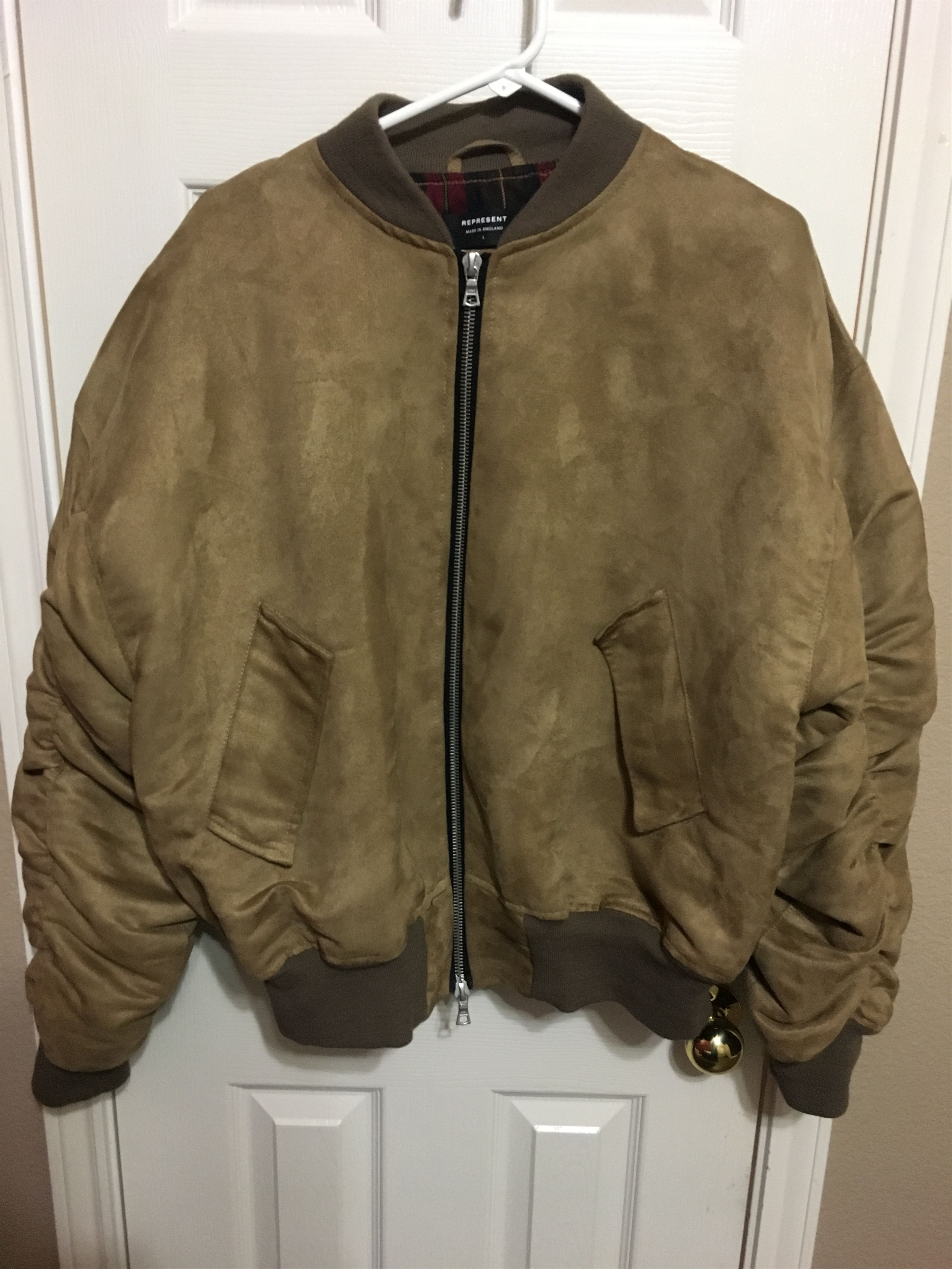 Represent Clo. Represent Suede Bomber - Size Large Size US L / EU 52-54 / 3 - 1 Thumbnail