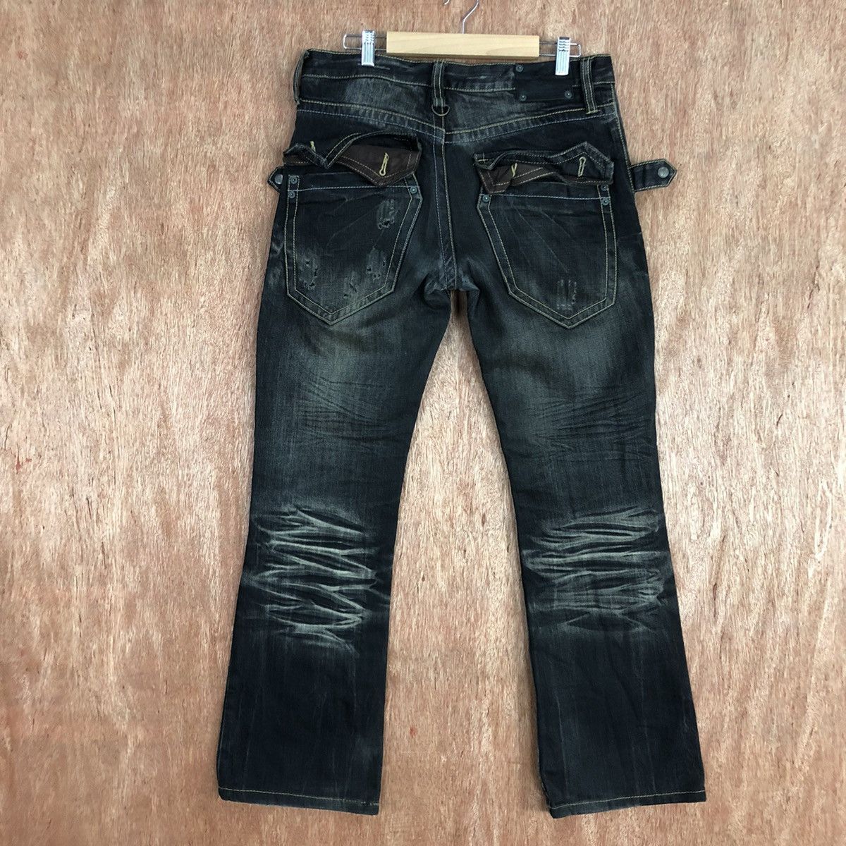 Japanese Brand × Seditionaries Semantic Design Bondage Flare Denim Size 31" - 11 Thumbnail
