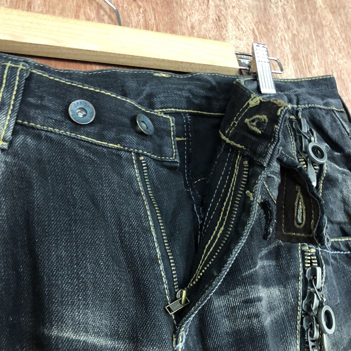 Japanese Brand × Seditionaries Semantic Design Bondage Flare Denim Size 31" - 10 Thumbnail