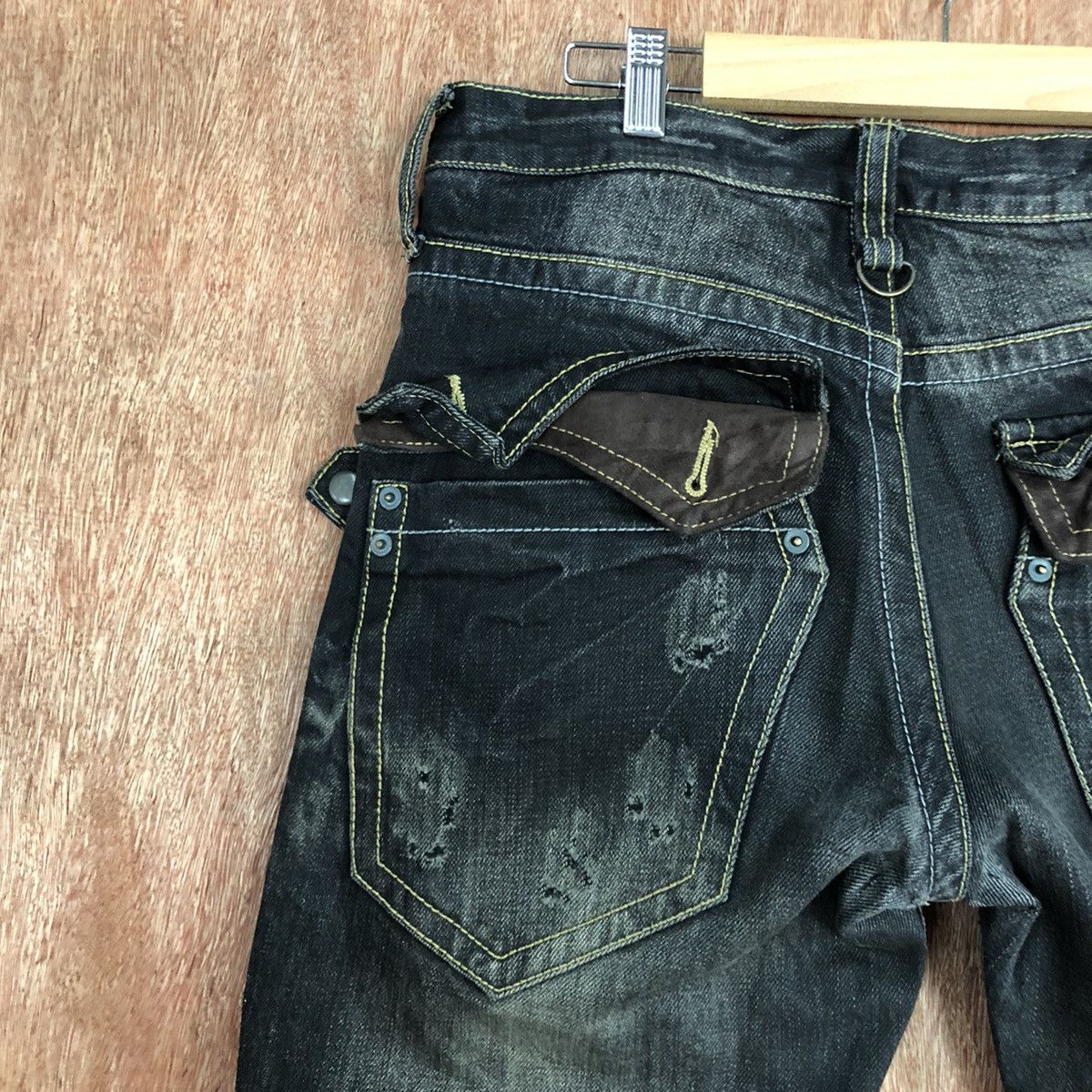 Japanese Brand × Seditionaries Semantic Design Bondage Flare Denim Size 31" - 15 Thumbnail