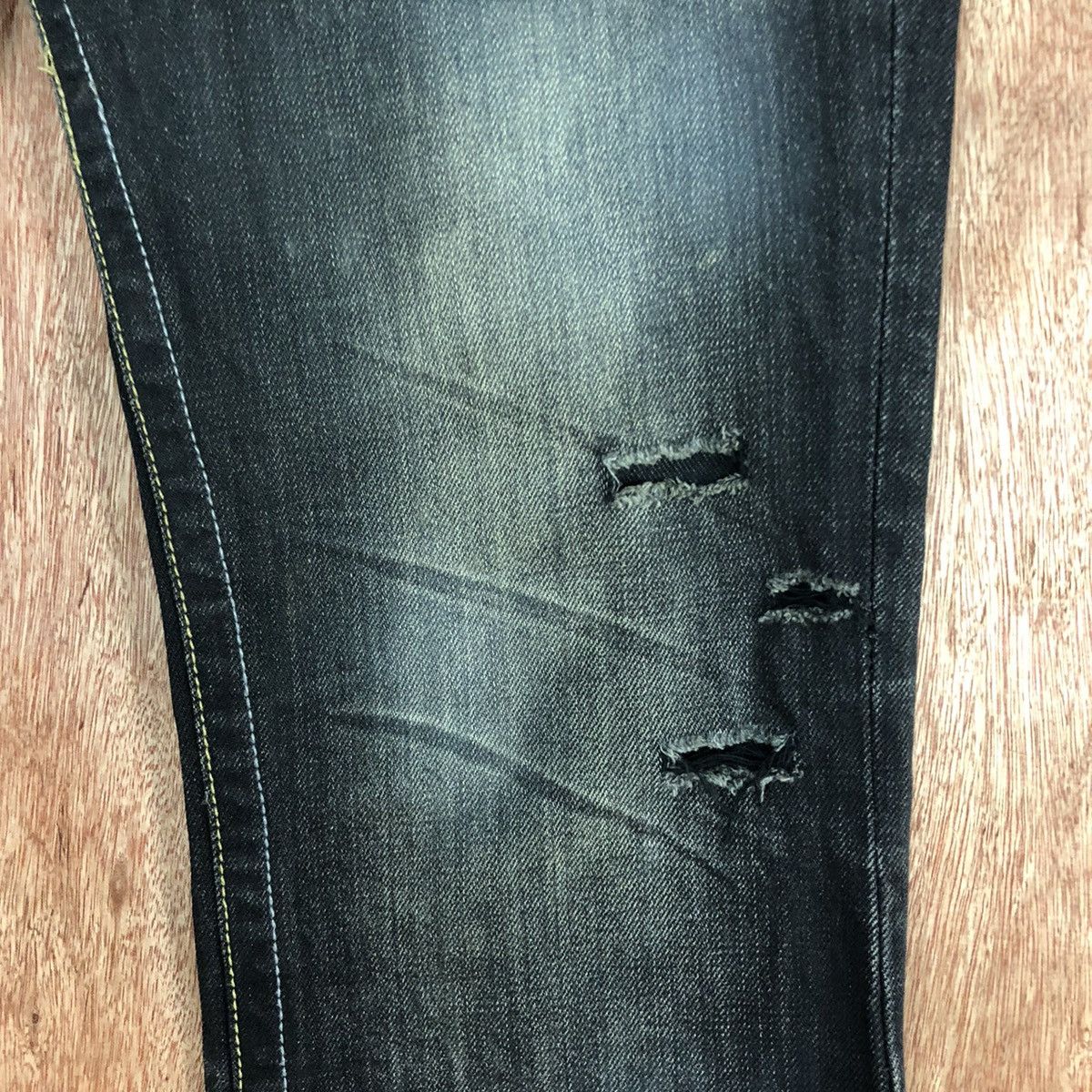 Japanese Brand × Seditionaries Semantic Design Bondage Flare Denim Size 31" - 5 Thumbnail