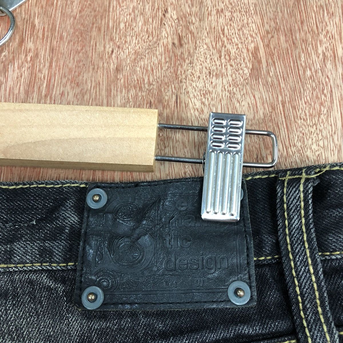 Japanese Brand × Seditionaries Semantic Design Bondage Flare Denim Size 31" - 16 Thumbnail