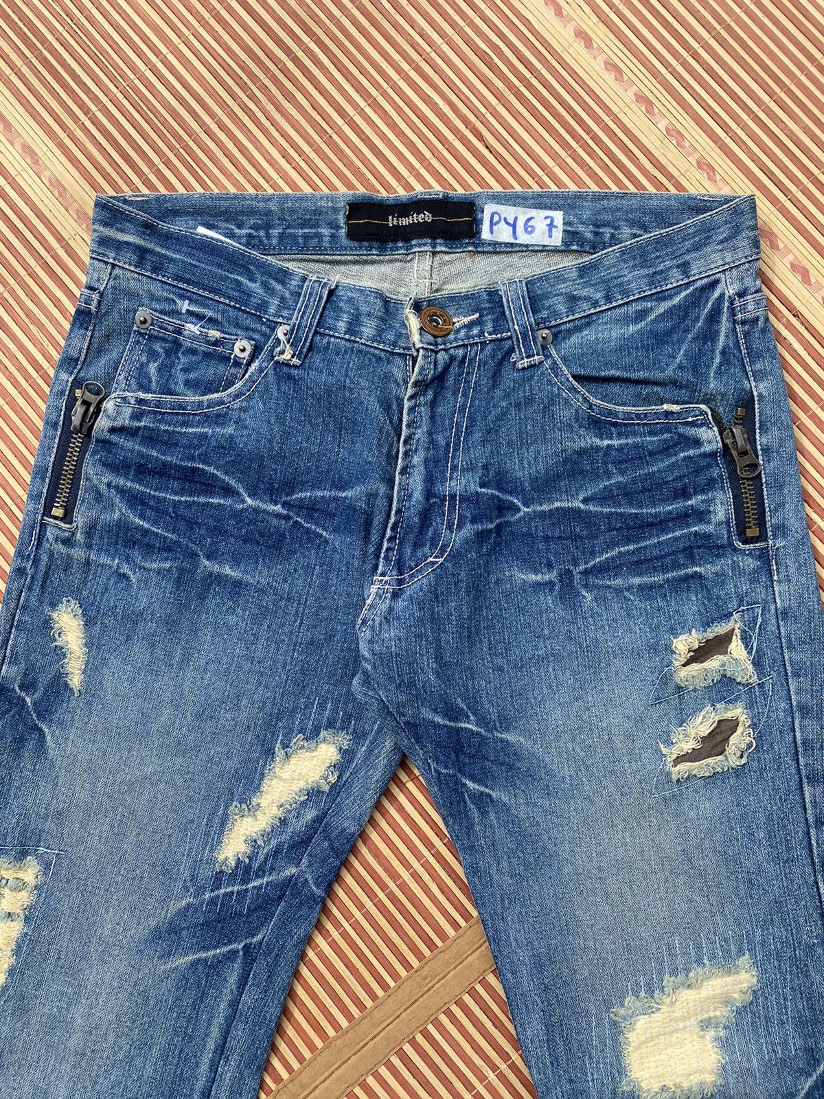 Japanese Brand Vintage Limited Distressed Pant Size US 31 - 3 Thumbnail