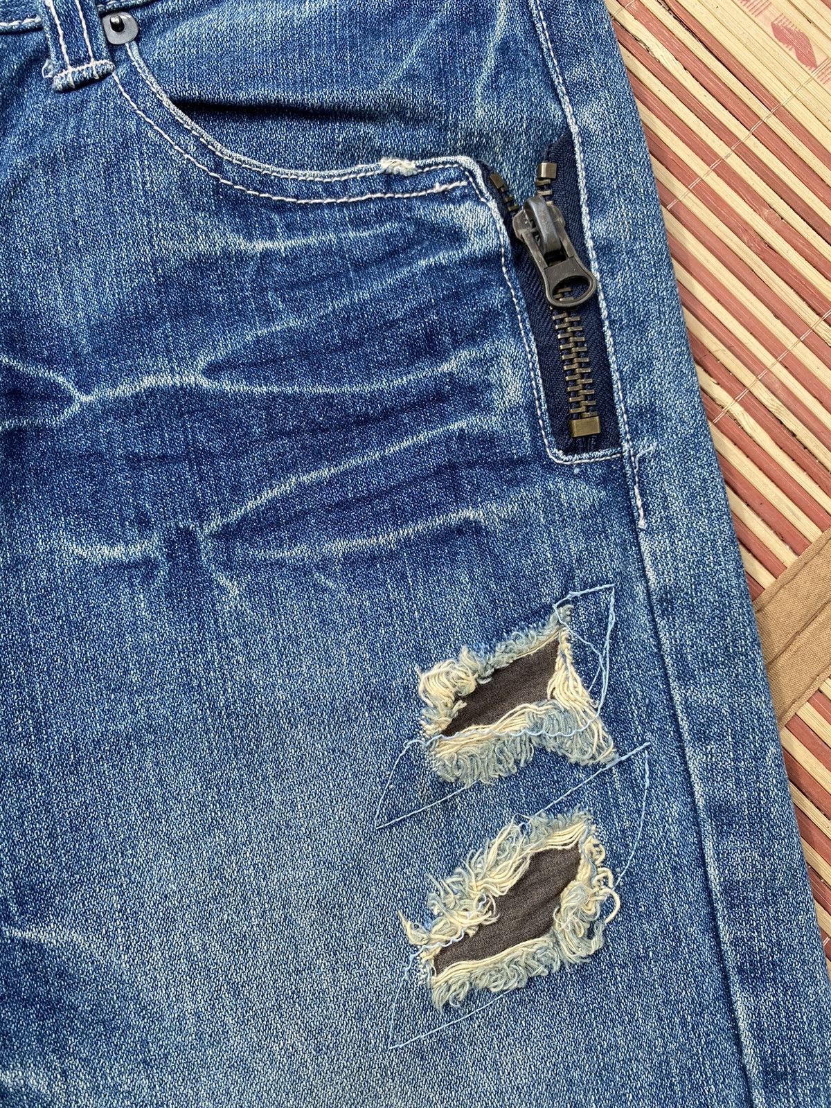 Japanese Brand Vintage Limited Distressed Pant Size US 31 - 5 Thumbnail