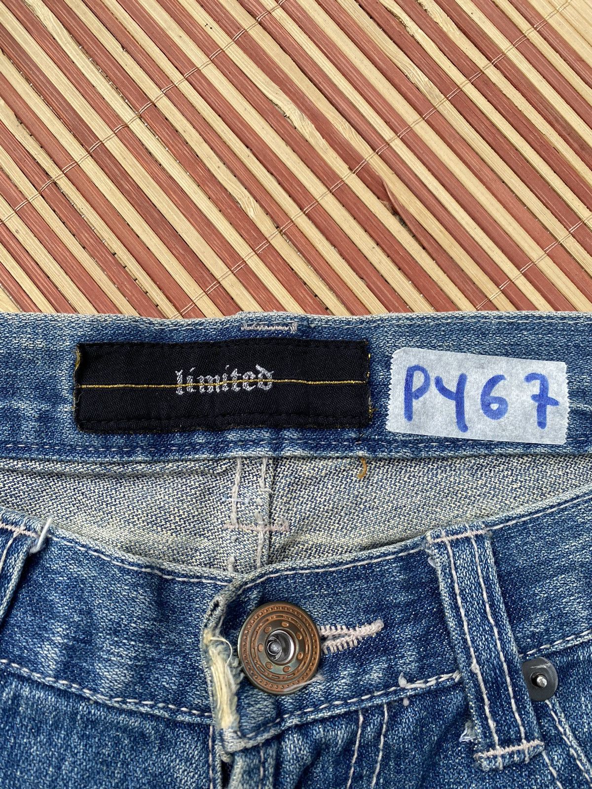 Japanese Brand Vintage Limited Distressed Pant Size US 31 - 4 Thumbnail