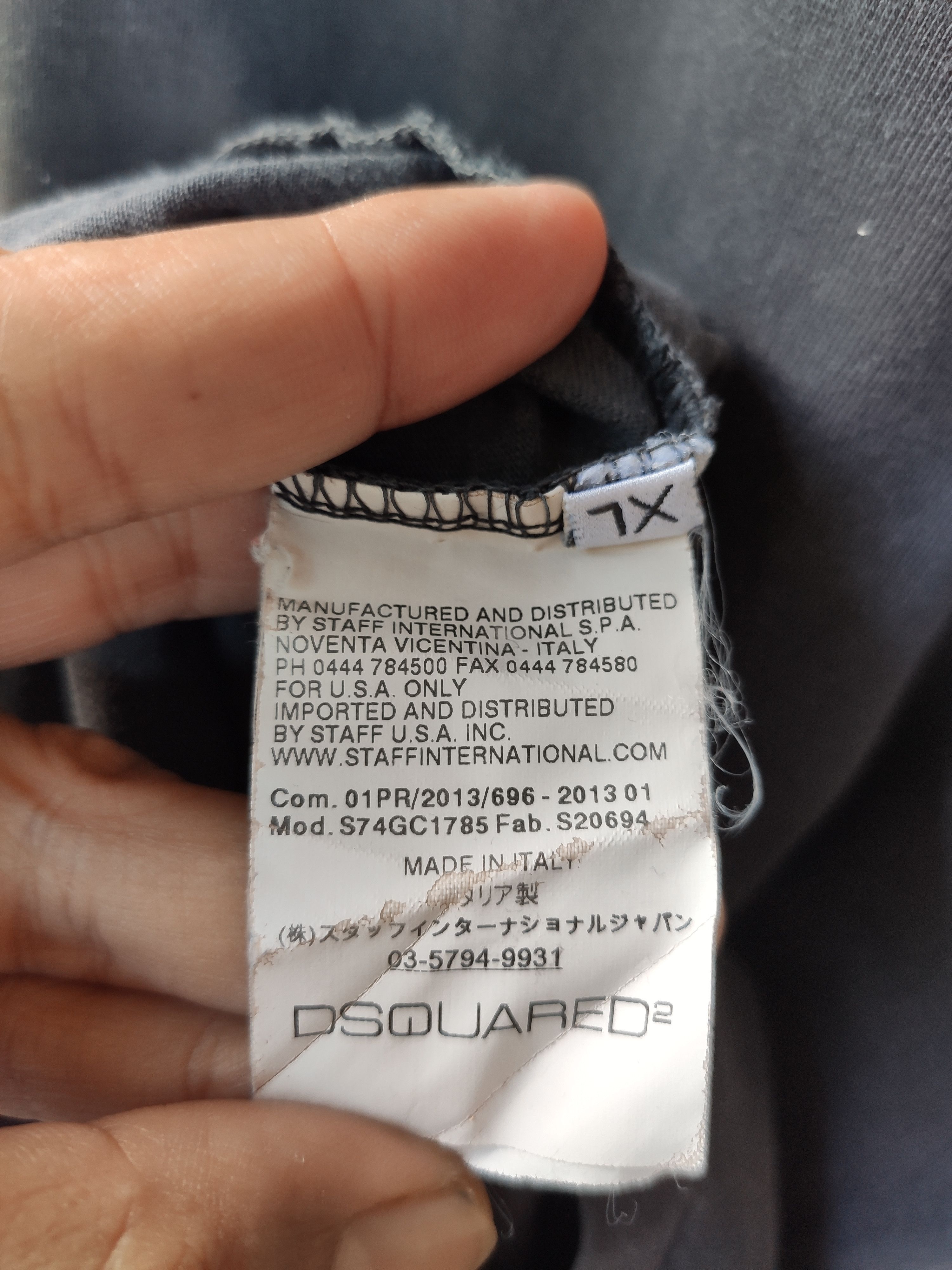 Dsquared2 Dsquared2 t shirt distressed Size US M / EU 48-50 / 2 - 8 Thumbnail