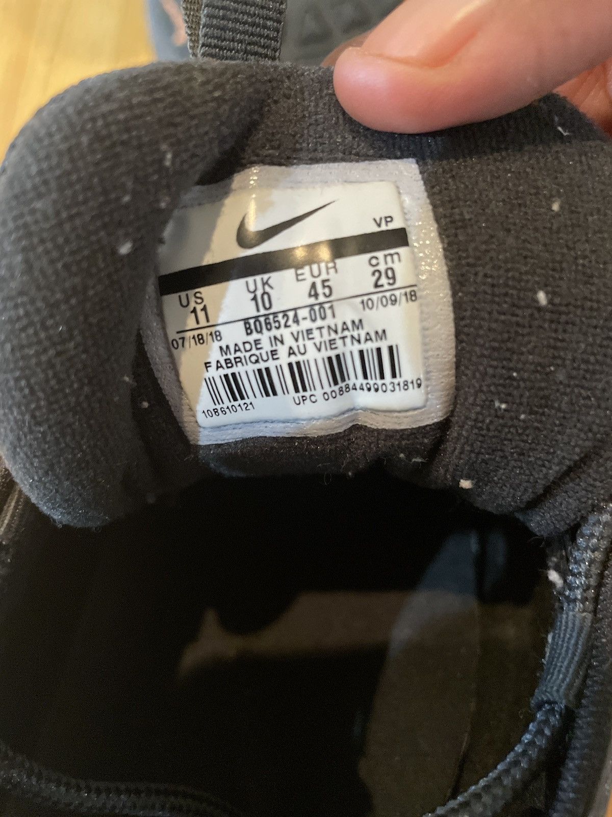 Nike Air Max 97 Off Noir Size US 11 / EU 44 - 6 Thumbnail