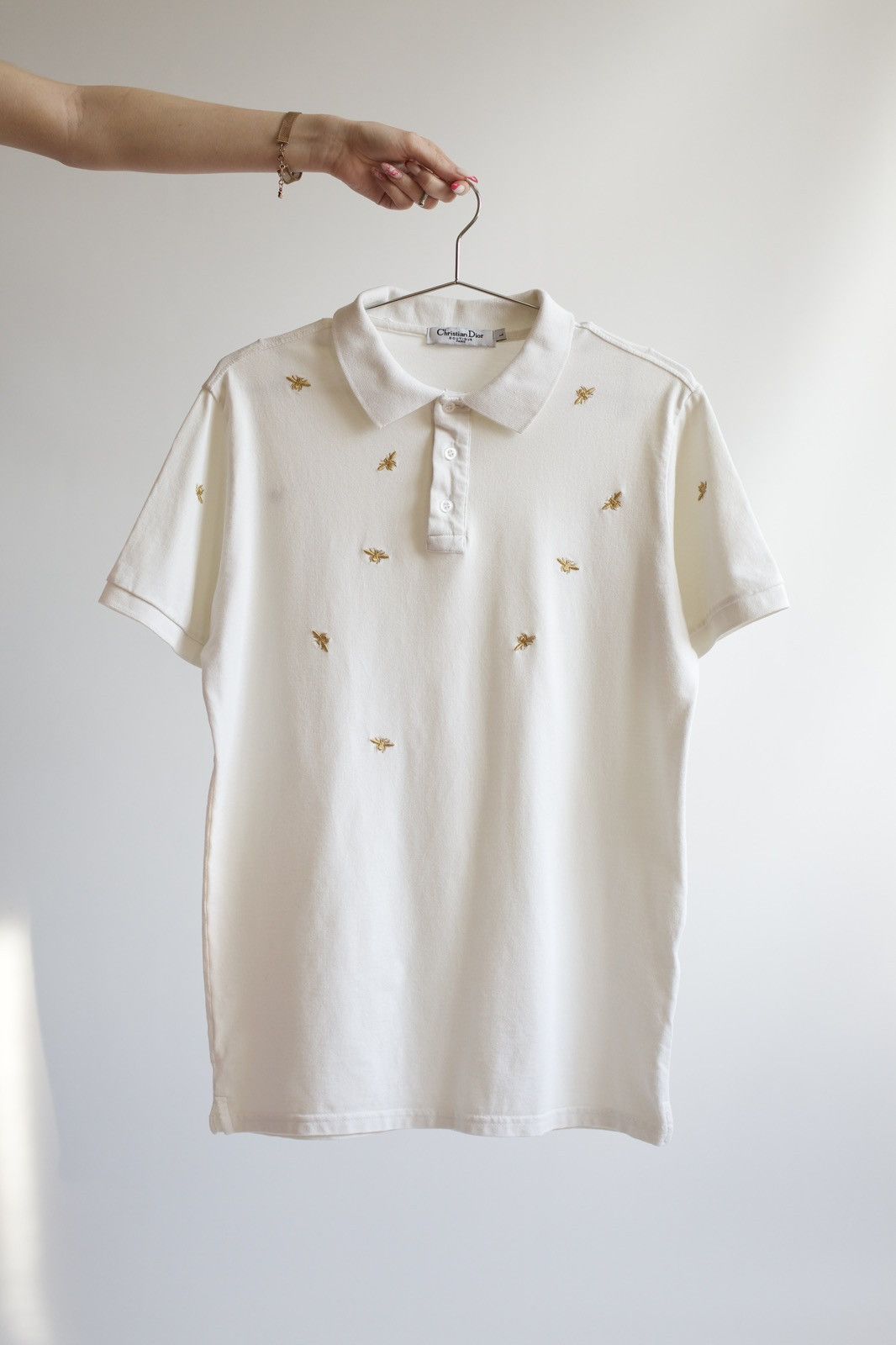 Vintage Christian Dior Polo T Shirt Bee | Grailed