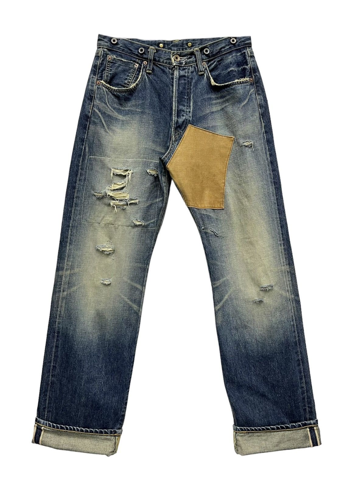 Edwin 🔥EDWIN 505 Selvedge Mudwash 10th Ann.Model Limited 100 Pair Size US 32 / EU 48 - 2 Thumbnail
