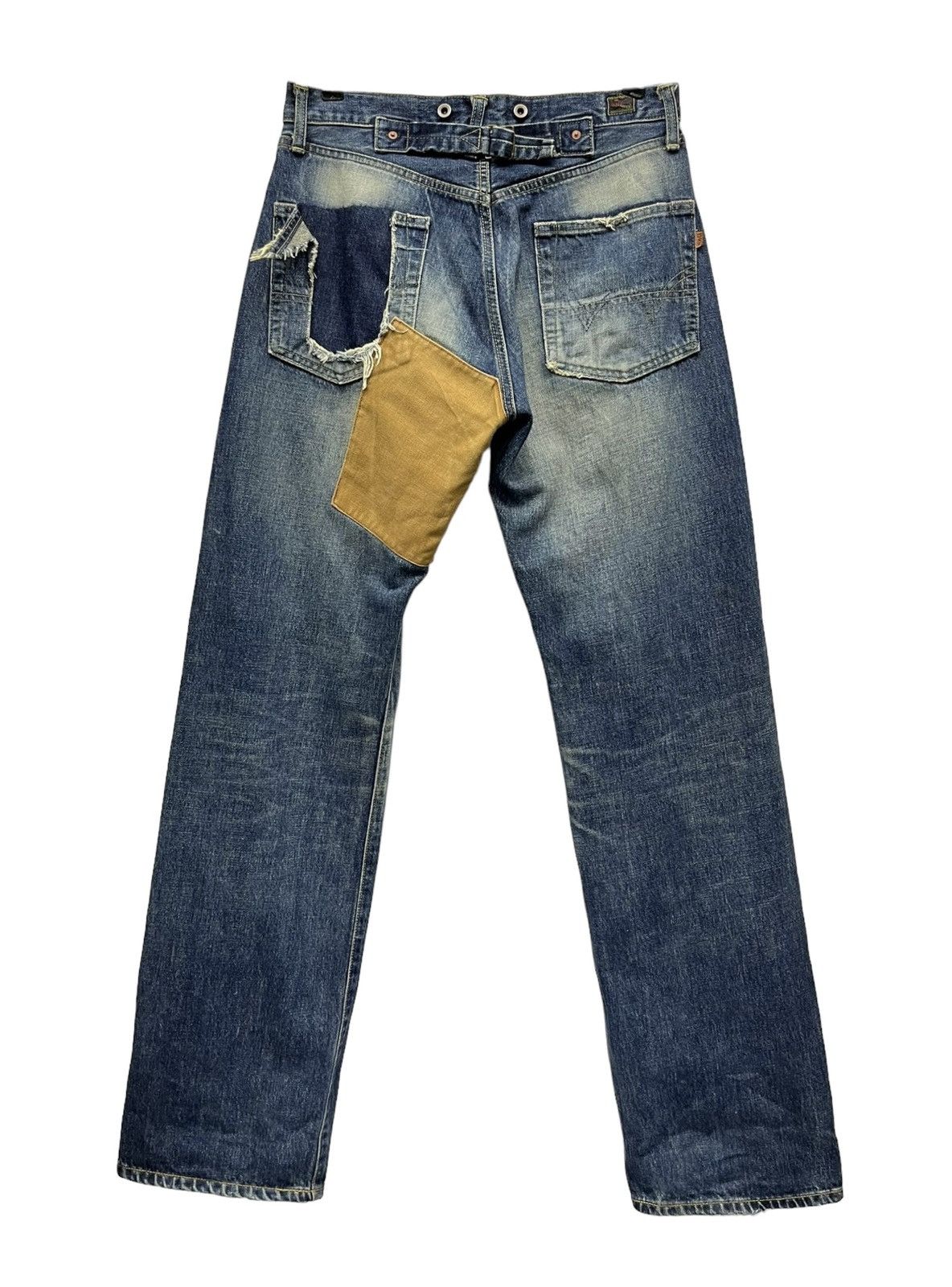 Edwin 🔥EDWIN 505 Selvedge Mudwash 10th Ann.Model Limited 100 Pair Size US 32 / EU 48 - 12 Thumbnail