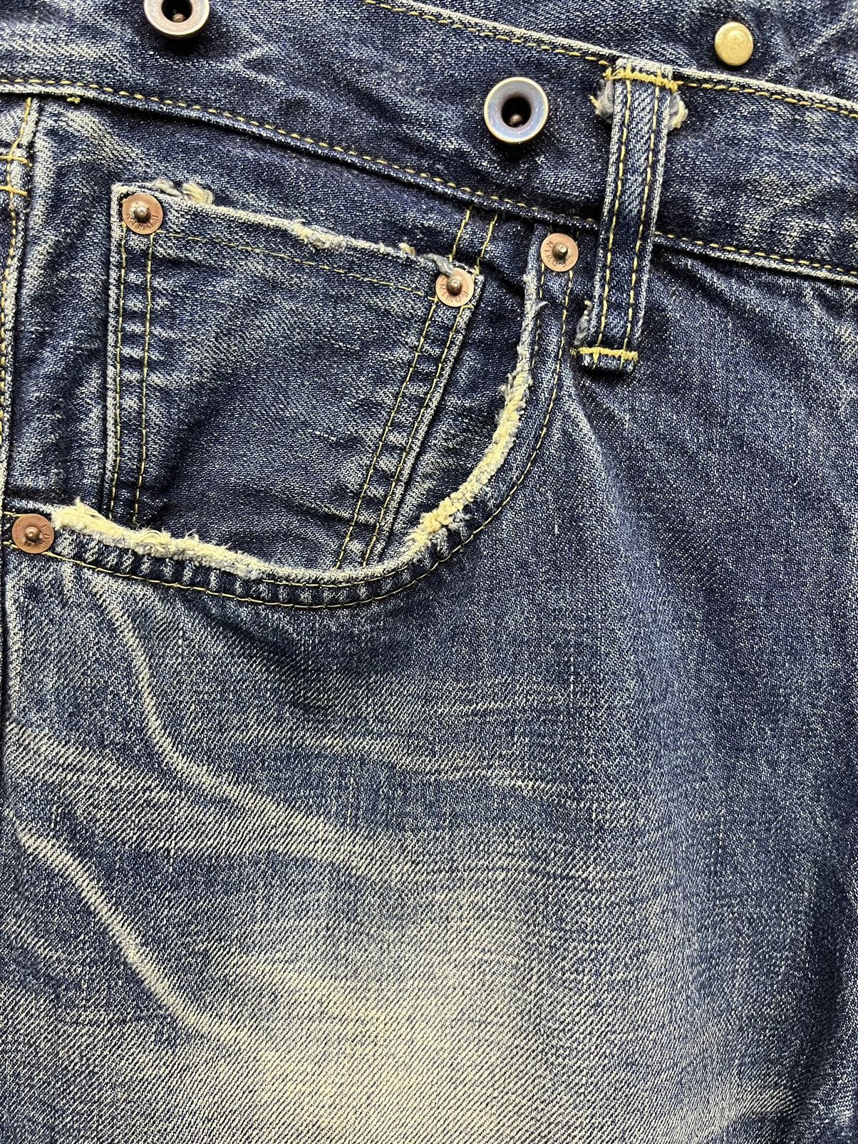 Edwin 🔥EDWIN 505 Selvedge Mudwash 10th Ann.Model Limited 100 Pair Size US 32 / EU 48 - 14 Thumbnail