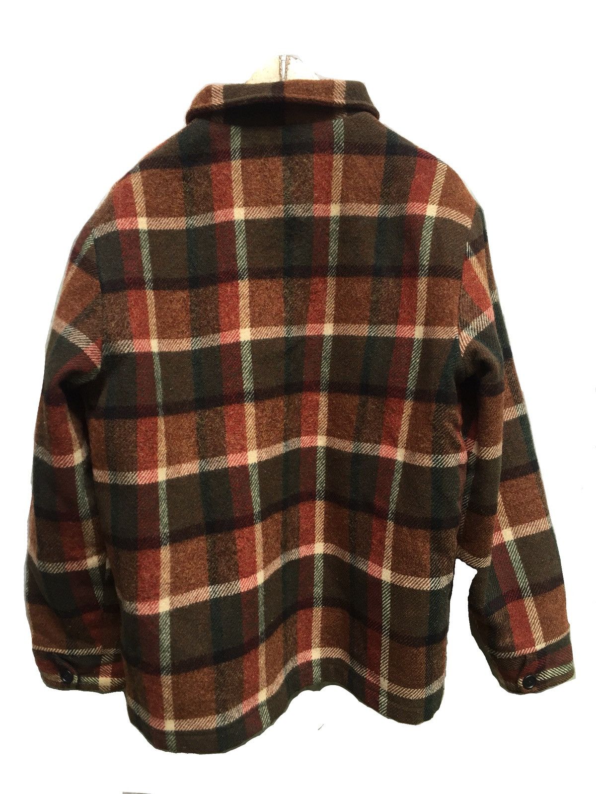 Woolrich Woolen Mills Vintage Woolrich checked Pattern Wool Jacket Size US M / EU 48-50 / 2 - 2 Thumbnail