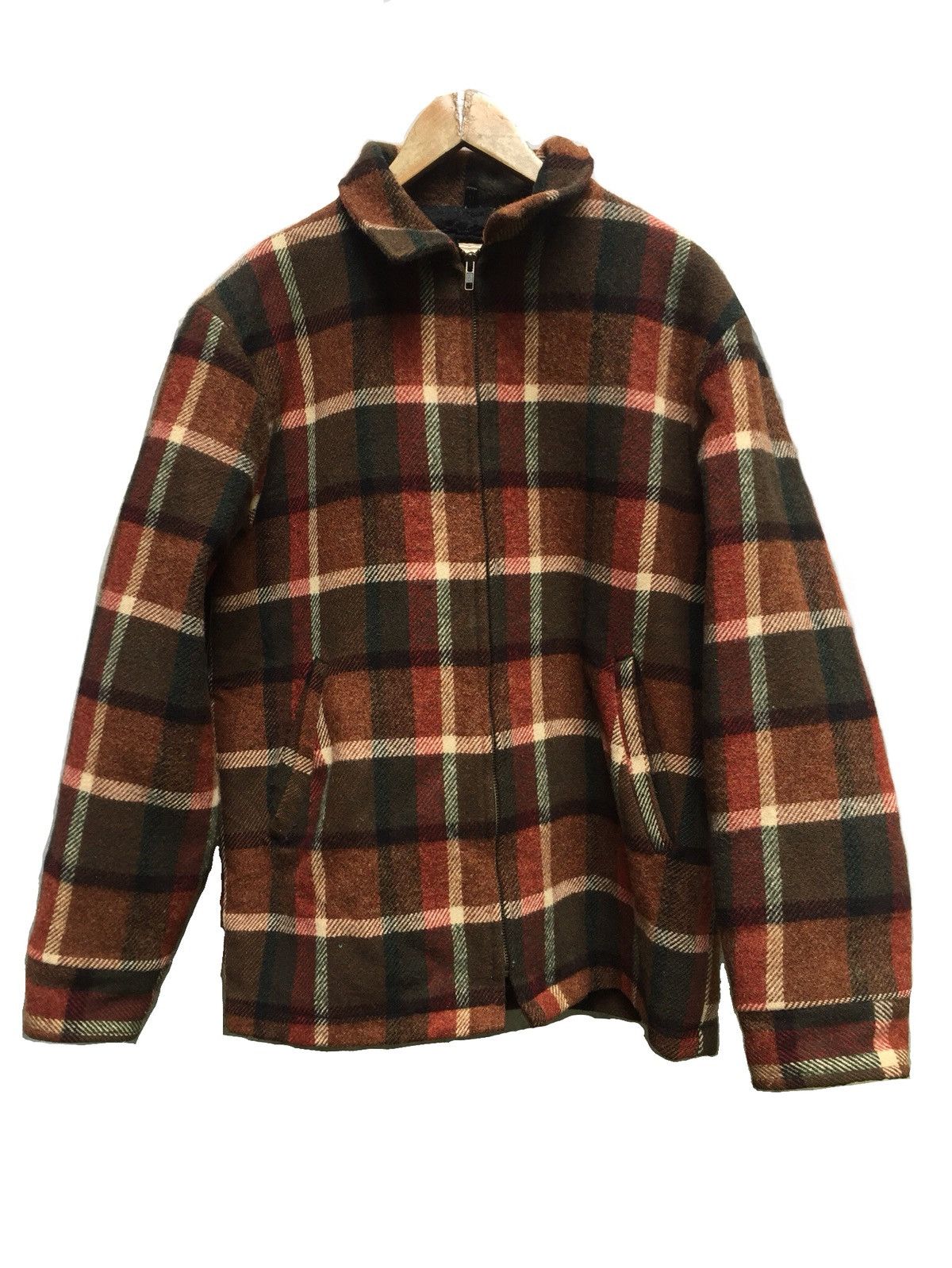Woolrich Woolen Mills Vintage Woolrich checked Pattern Wool Jacket Size US M / EU 48-50 / 2 - 1 Thumbnail