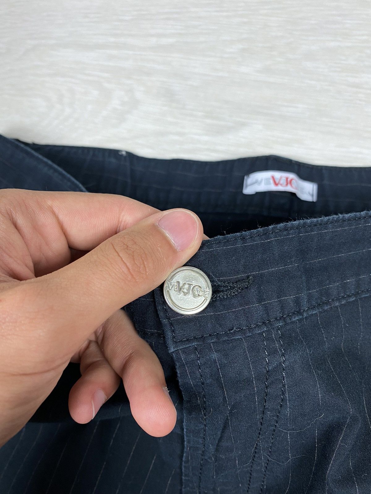 Versace × Versace Jeans Couture Vintage Versace VJS Jeans Couture Man Straight Pants Italy Size US 36 / EU 52 - 5 Thumbnail