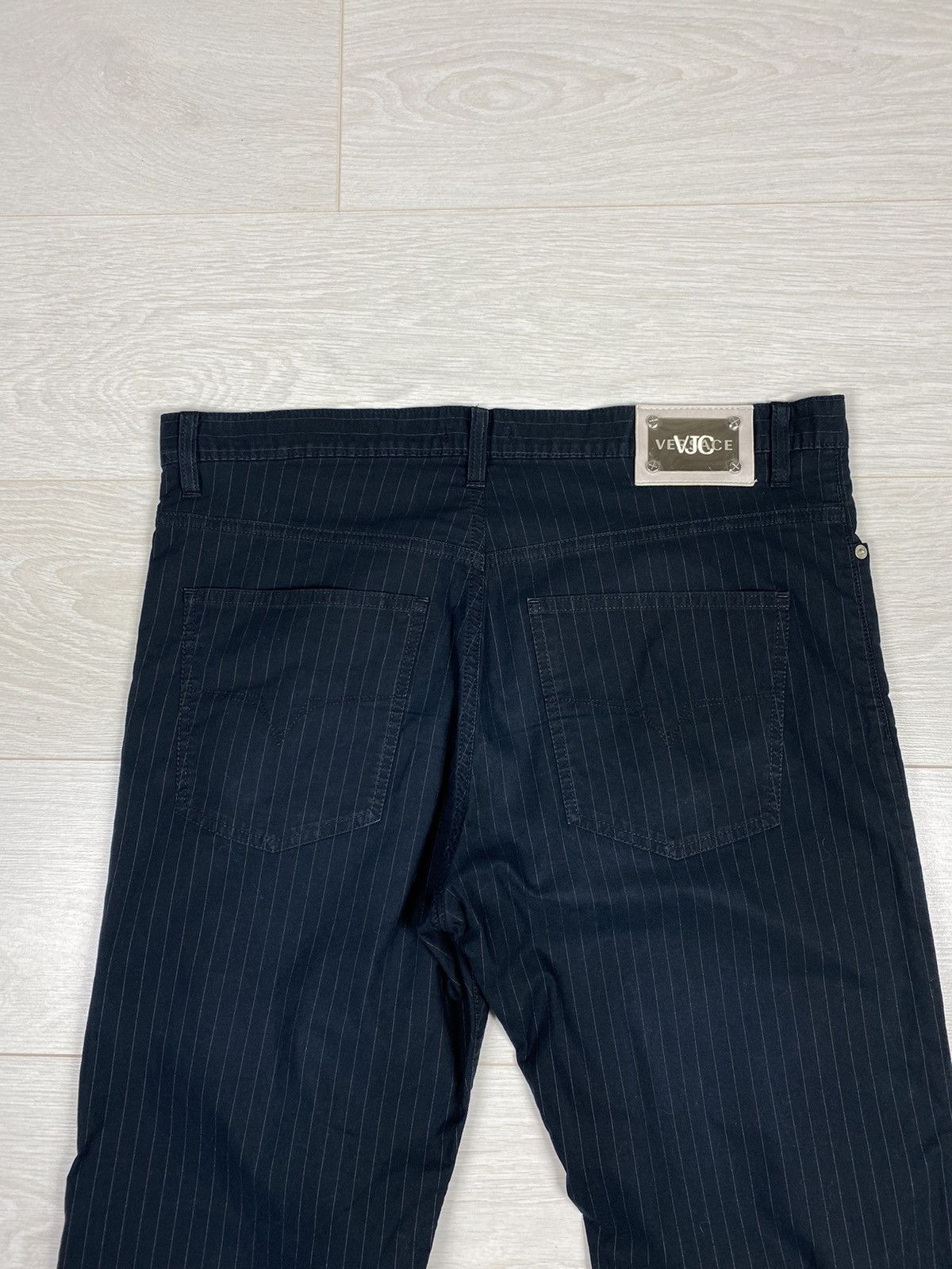 Versace × Versace Jeans Couture Vintage Versace VJS Jeans Couture Man Straight Pants Italy Size US 36 / EU 52 - 8 Thumbnail