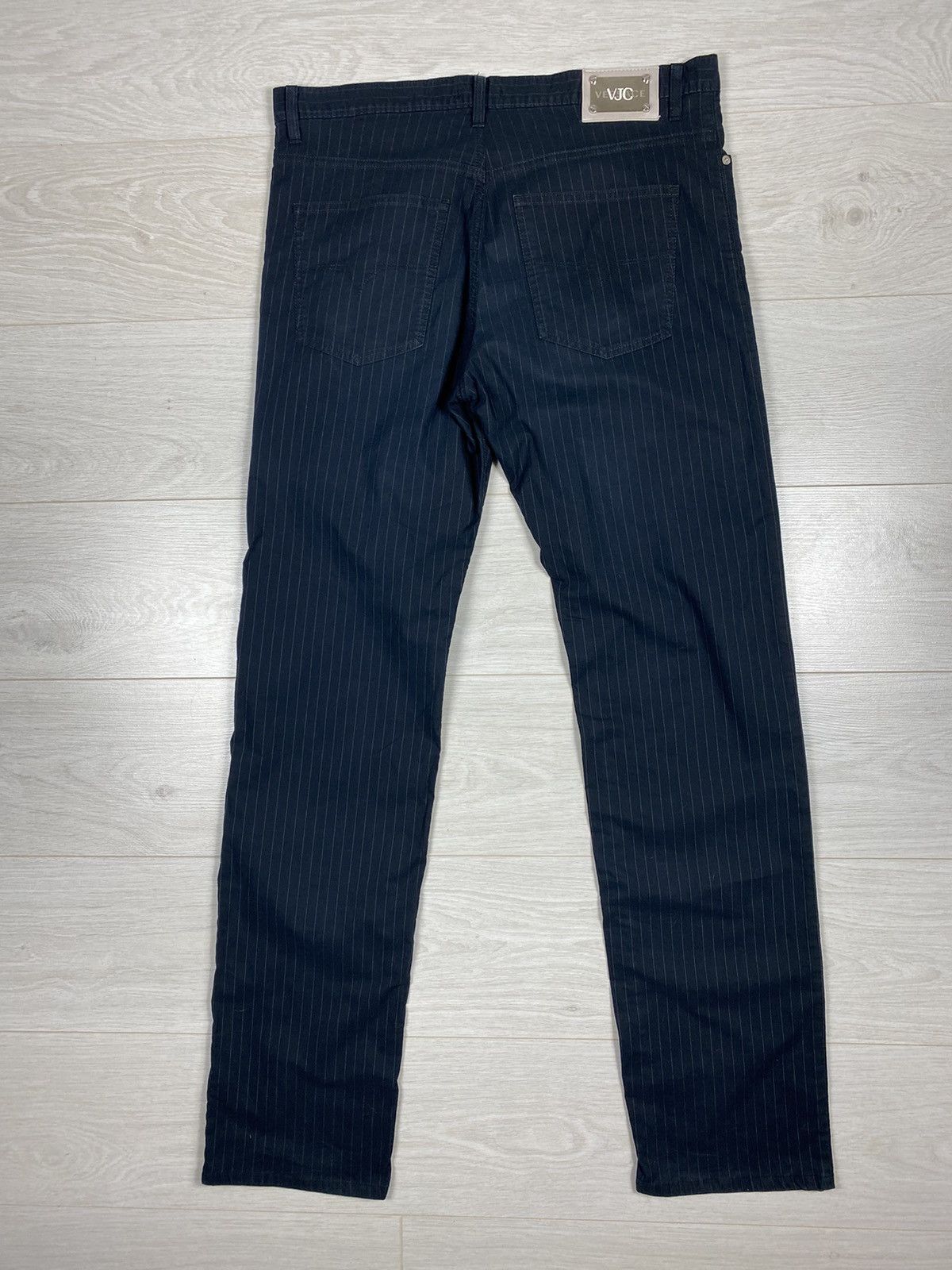 Versace × Versace Jeans Couture Vintage Versace VJS Jeans Couture Man Straight Pants Italy Size US 36 / EU 52 - 6 Thumbnail