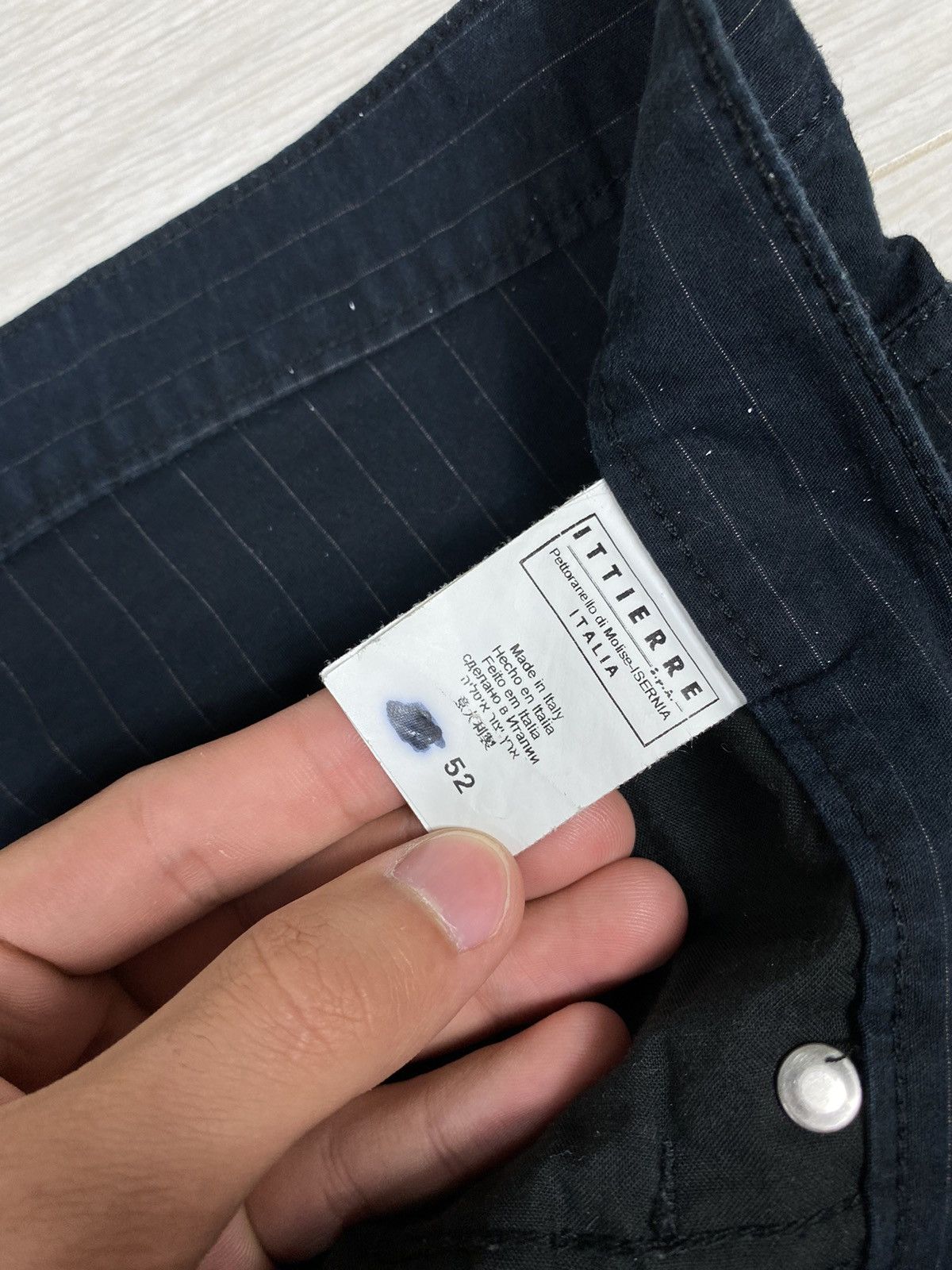 Versace × Versace Jeans Couture Vintage Versace VJS Jeans Couture Man Straight Pants Italy Size US 36 / EU 52 - 10 Thumbnail