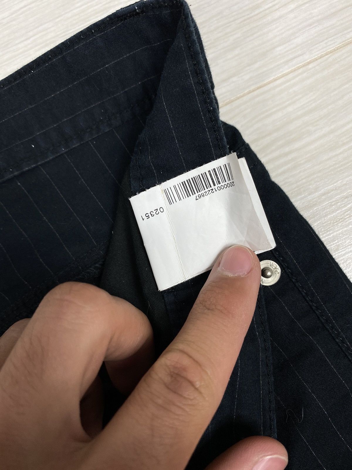 Versace × Versace Jeans Couture Vintage Versace VJS Jeans Couture Man Straight Pants Italy Size US 36 / EU 52 - 12 Thumbnail