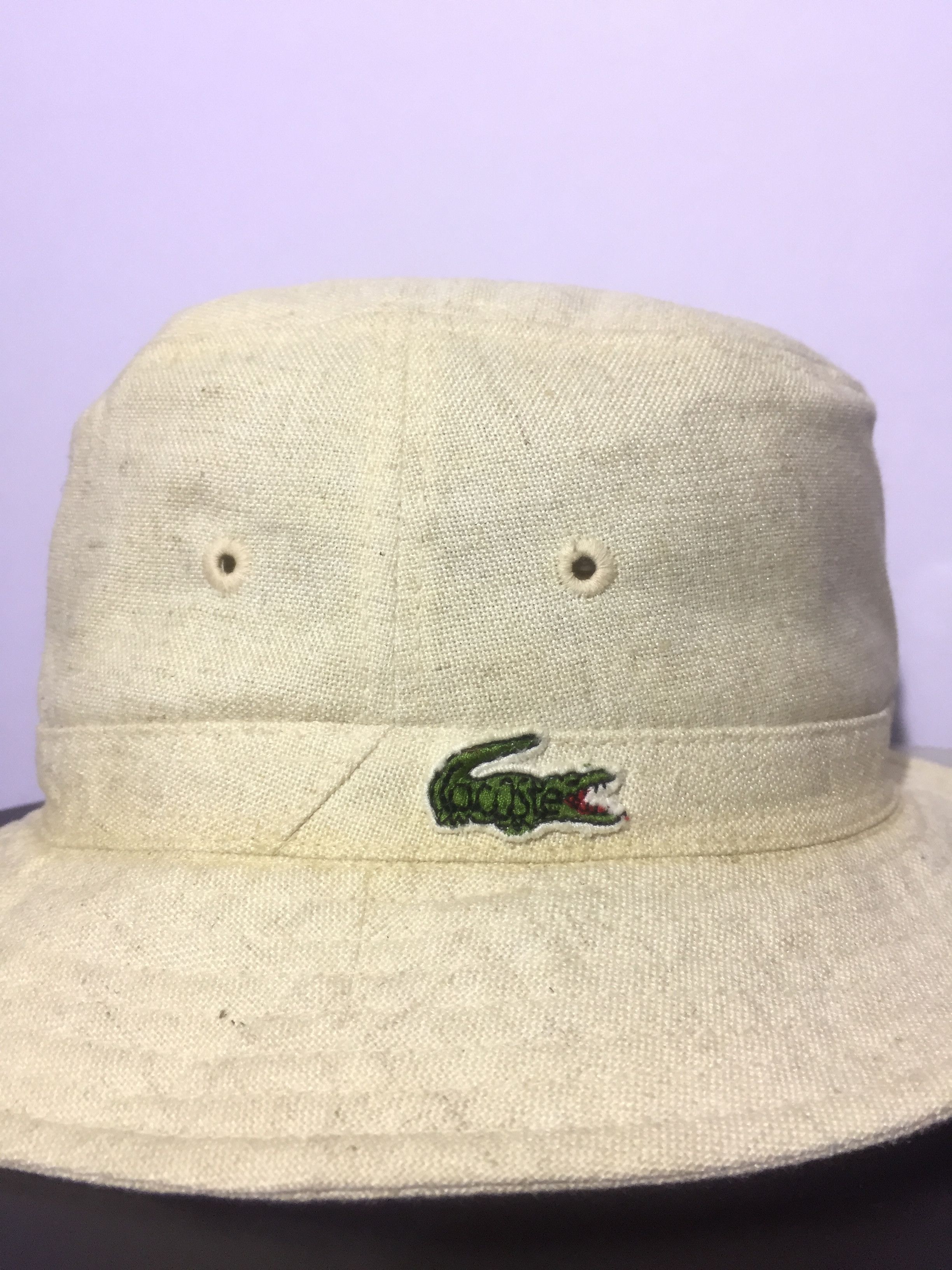 Lacoste Vintage Lacoste Streetwear Bucket Hat Size ONE SIZE - 5 Thumbnail