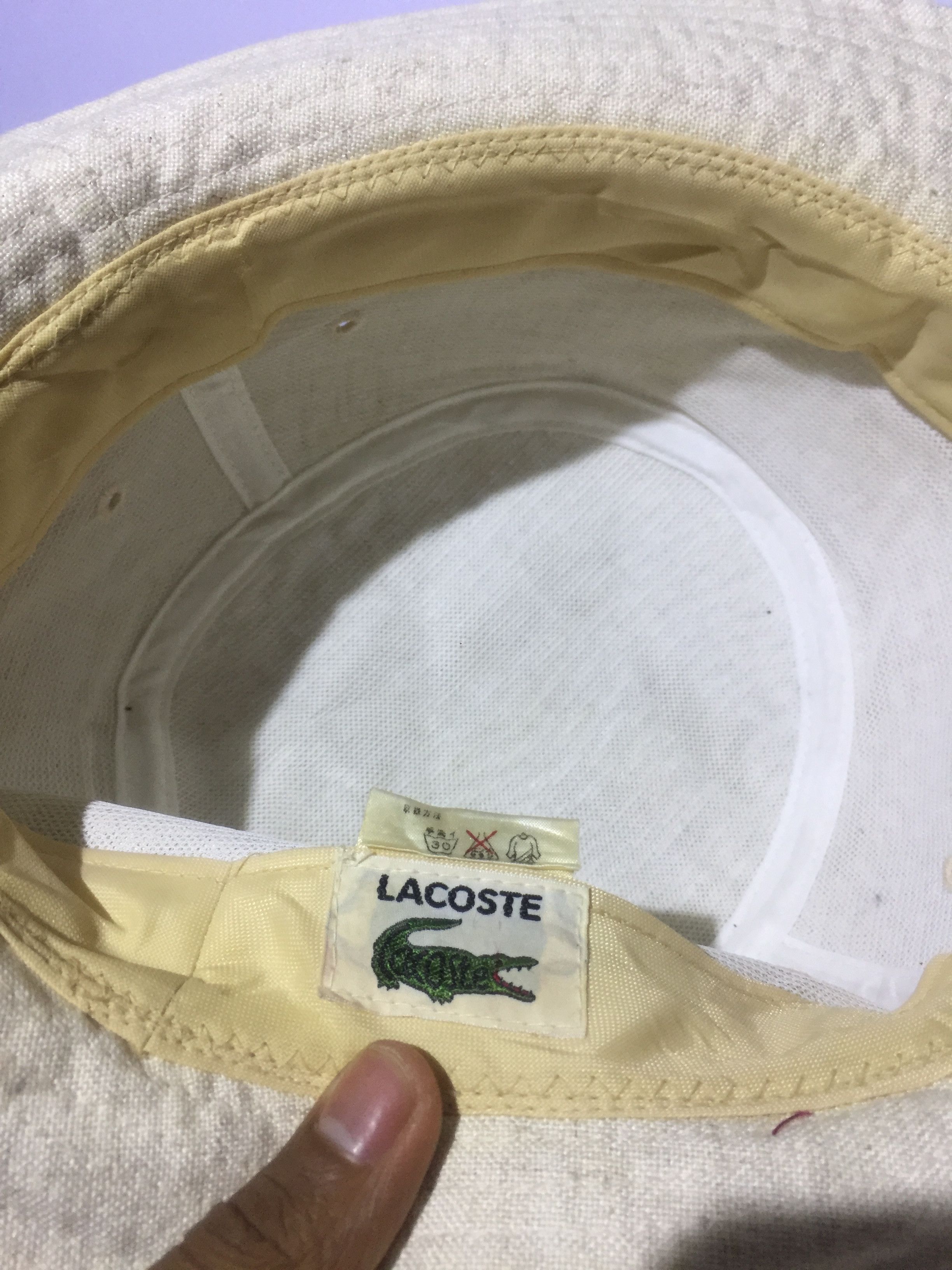 Lacoste Vintage Lacoste Streetwear Bucket Hat Size ONE SIZE - 12 Thumbnail