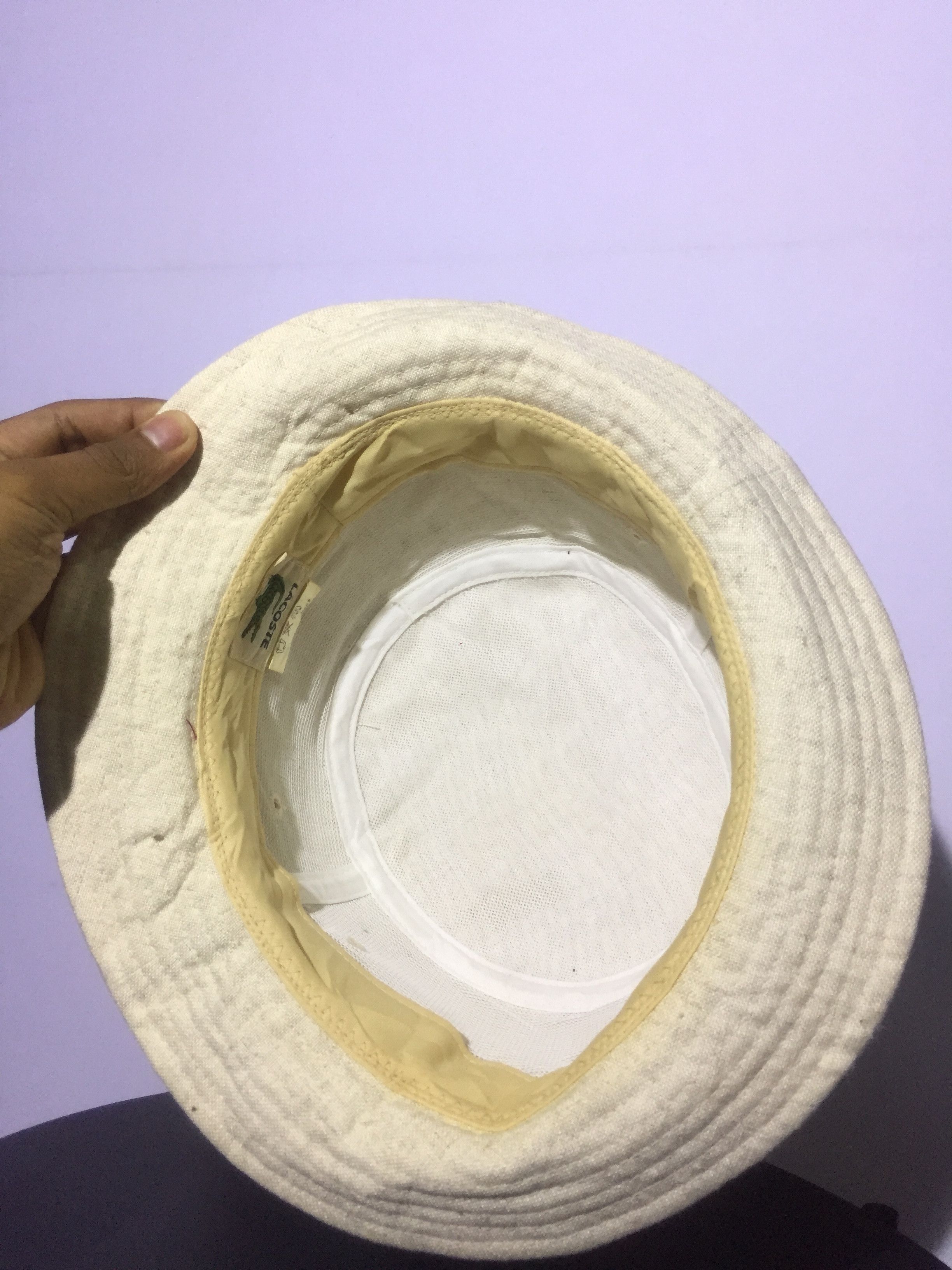 Lacoste Vintage Lacoste Streetwear Bucket Hat Size ONE SIZE - 10 Thumbnail