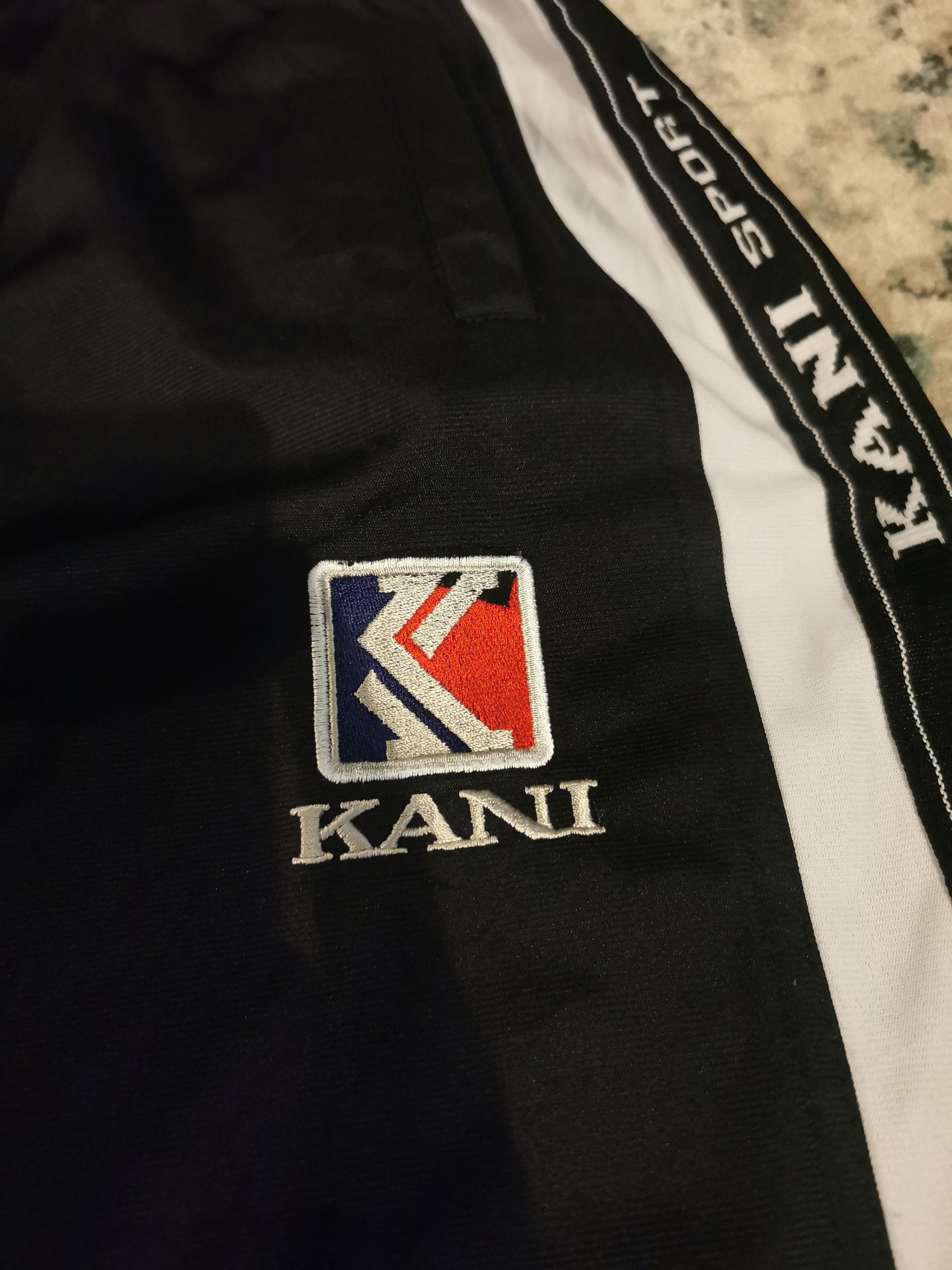 Karl Kani Vintage Karl Kani Side Tape Track Pants Hip Hop Snoopy Dogg Size US 29 - 2 Thumbnail