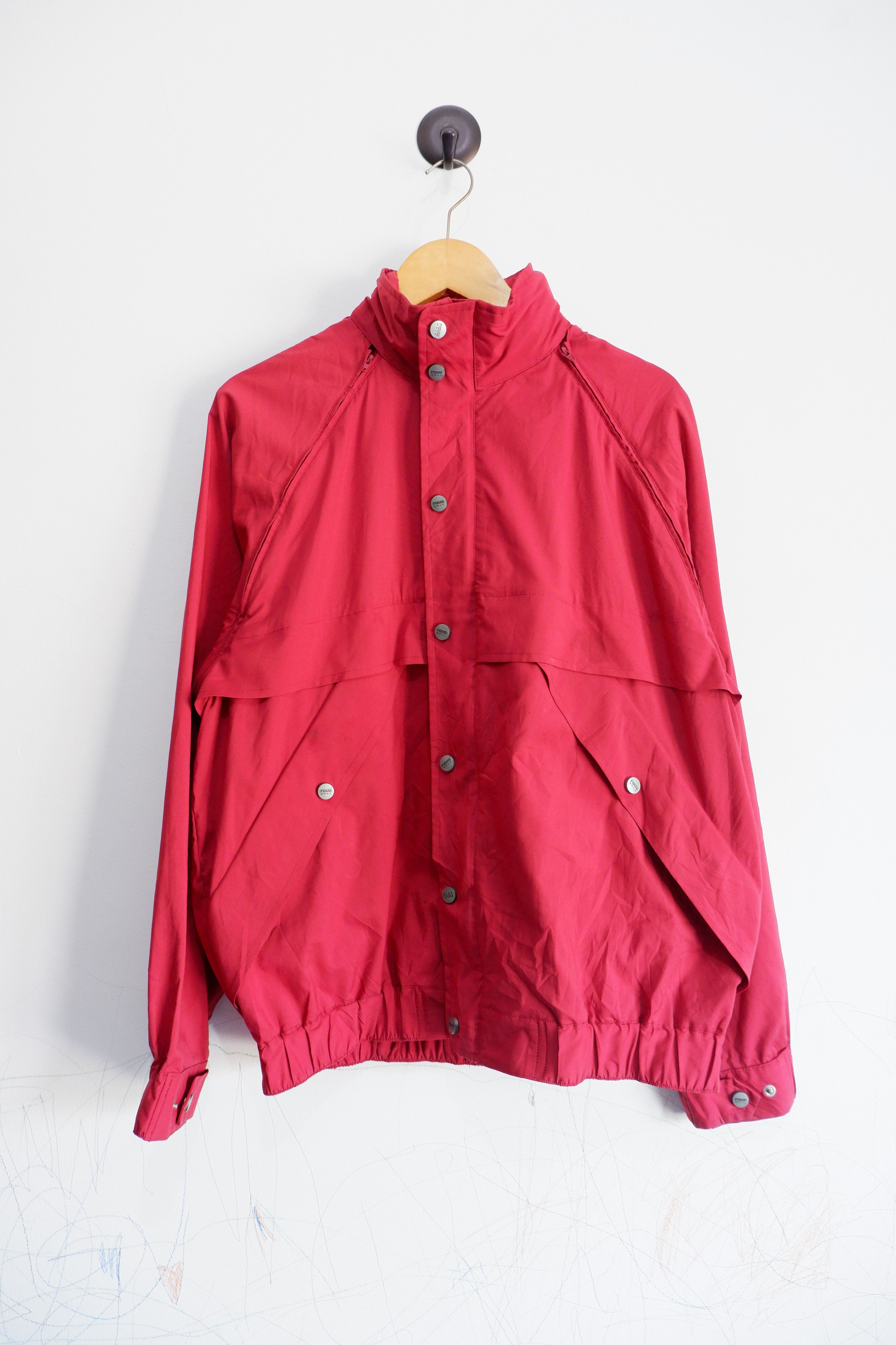 image of Avant Garde x Gianfranco Ferre Vintage Gianfranco Ferre Convert Jacket in Red, Men's (Size Large)