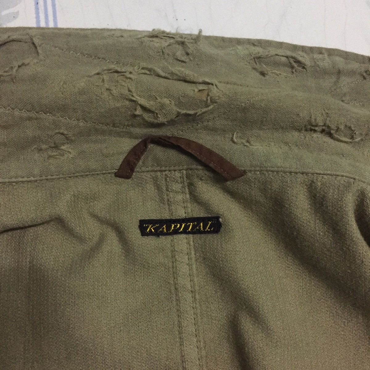 Kapital Vtg Distress Boro Style Kapital Corduroy Long Jacket Belted Size US M / EU 48-50 / 2 - 13 Thumbnail
