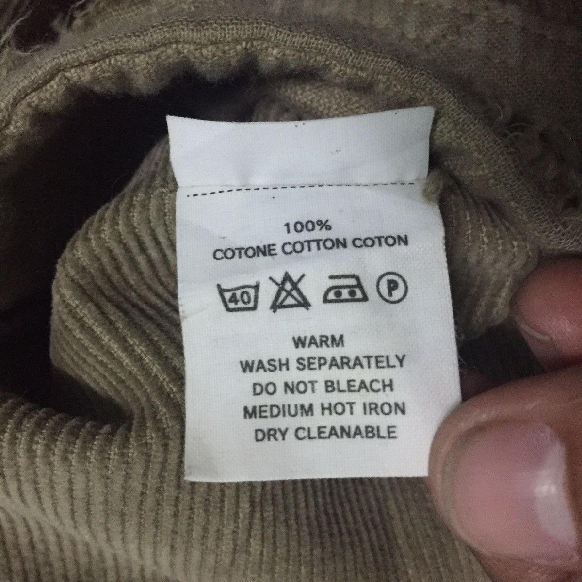 Kapital Vtg Distress Boro Style Kapital Corduroy Long Jacket Belted Size US M / EU 48-50 / 2 - 17 Thumbnail