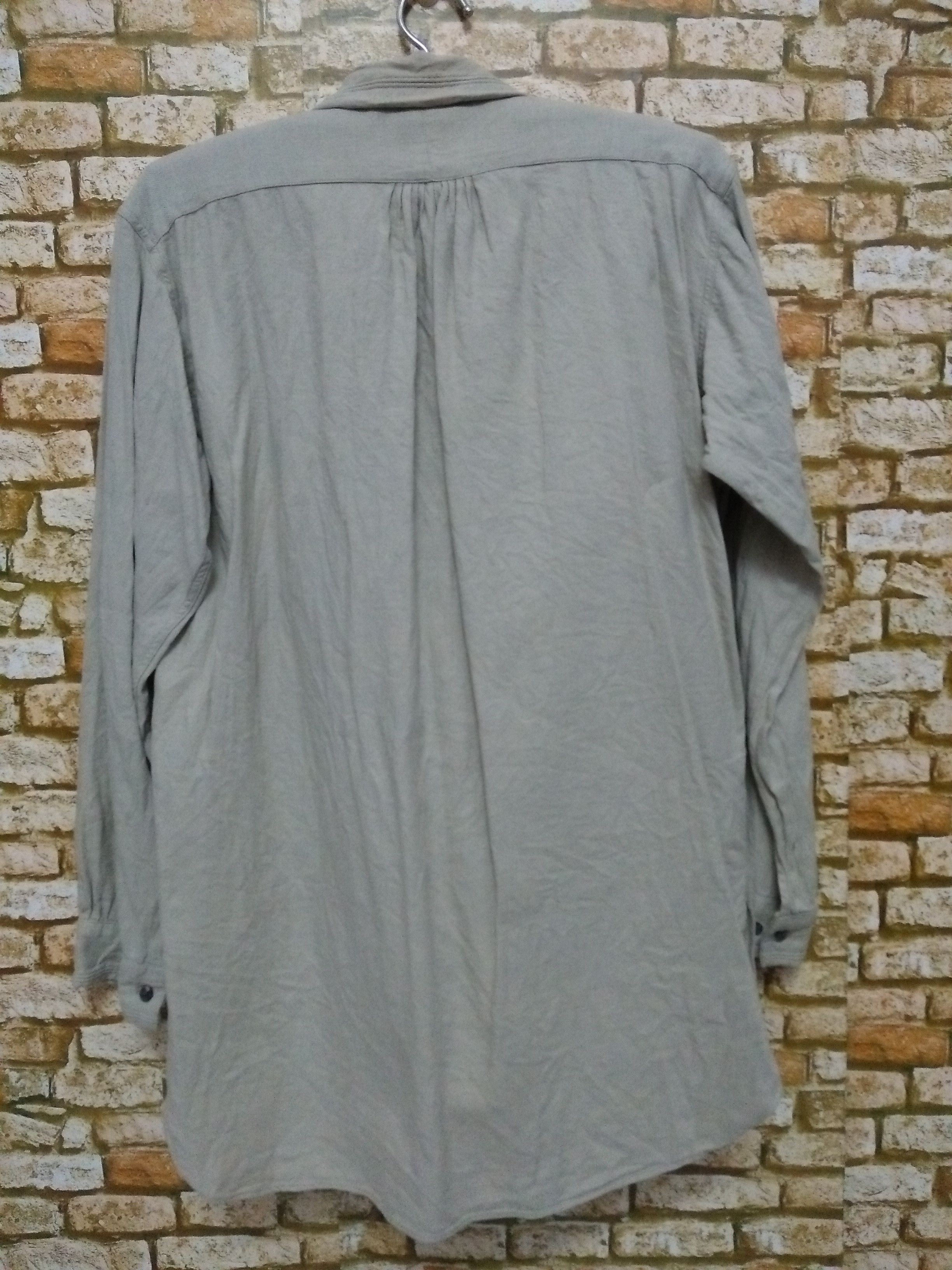45rpm 45RPM DENIM LINE LONG OVERSIZED SHIRT (A932) Size US M / EU 48-50 / 2 - 3 Thumbnail