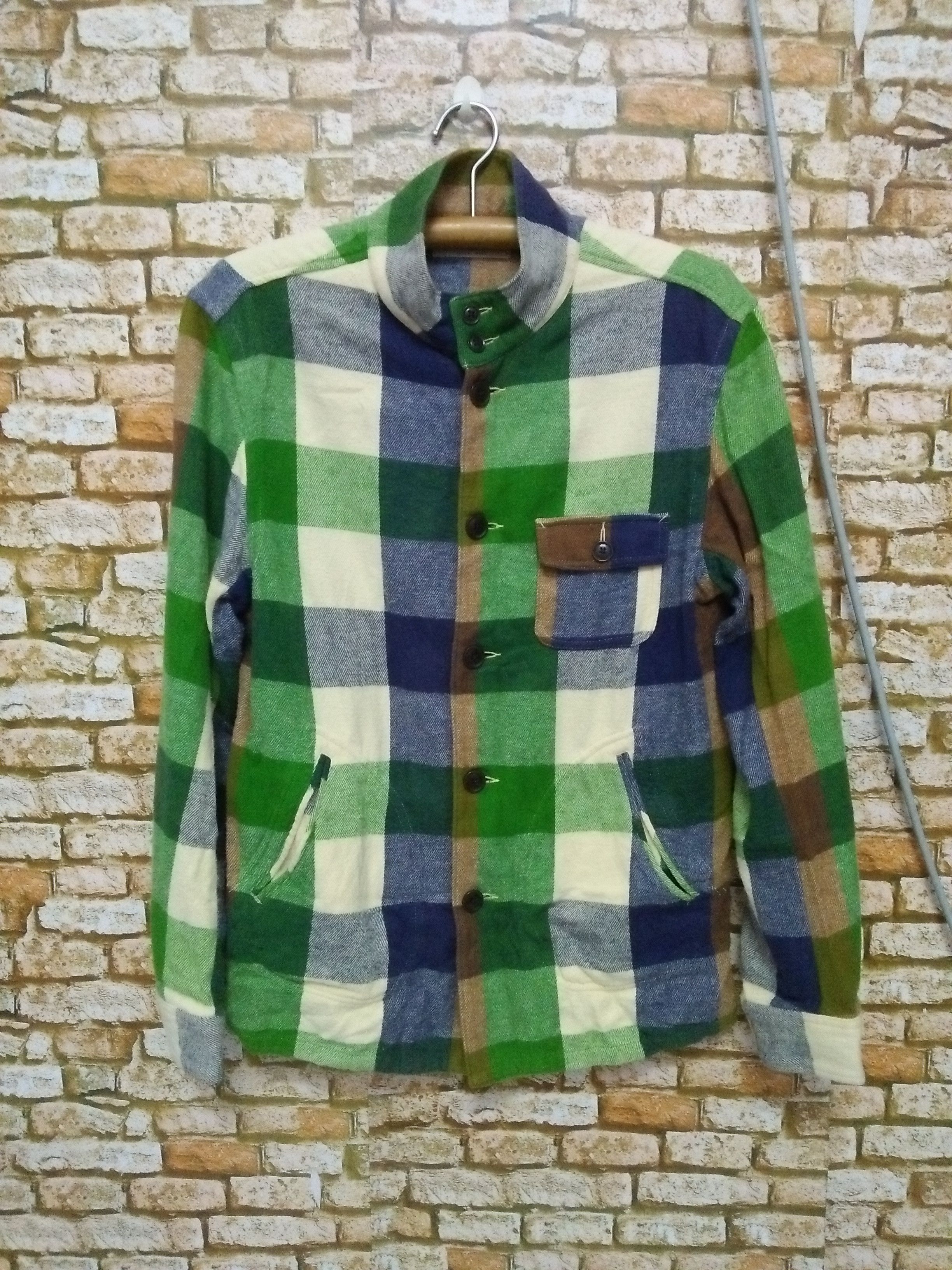 Global Work GLOBAL WORK JAPAN FLANNEL JACKET (B204) Size US L / EU 52-54 / 3 - 1 Thumbnail