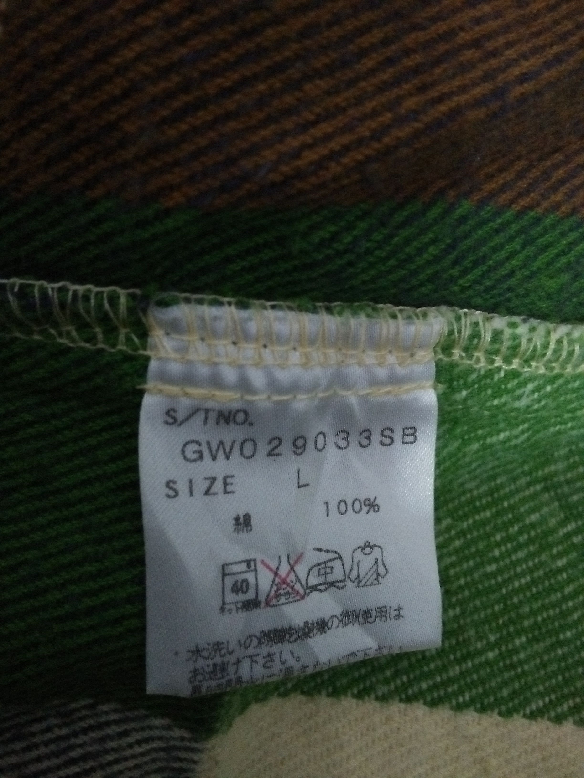 Global Work GLOBAL WORK JAPAN FLANNEL JACKET (B204) Size US L / EU 52-54 / 3 - 5 Thumbnail