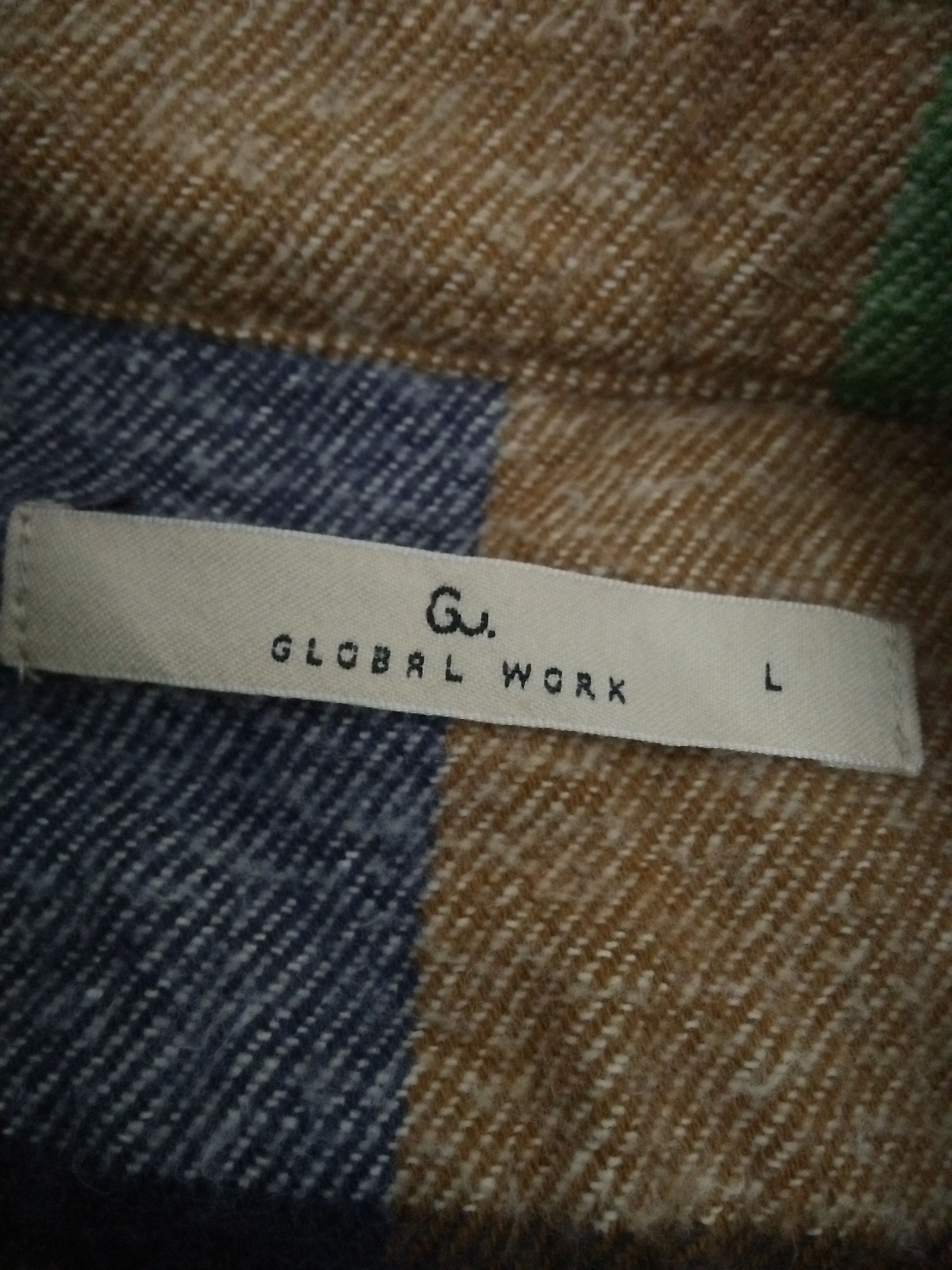 Global Work GLOBAL WORK JAPAN FLANNEL JACKET (B204) Size US L / EU 52-54 / 3 - 4 Thumbnail