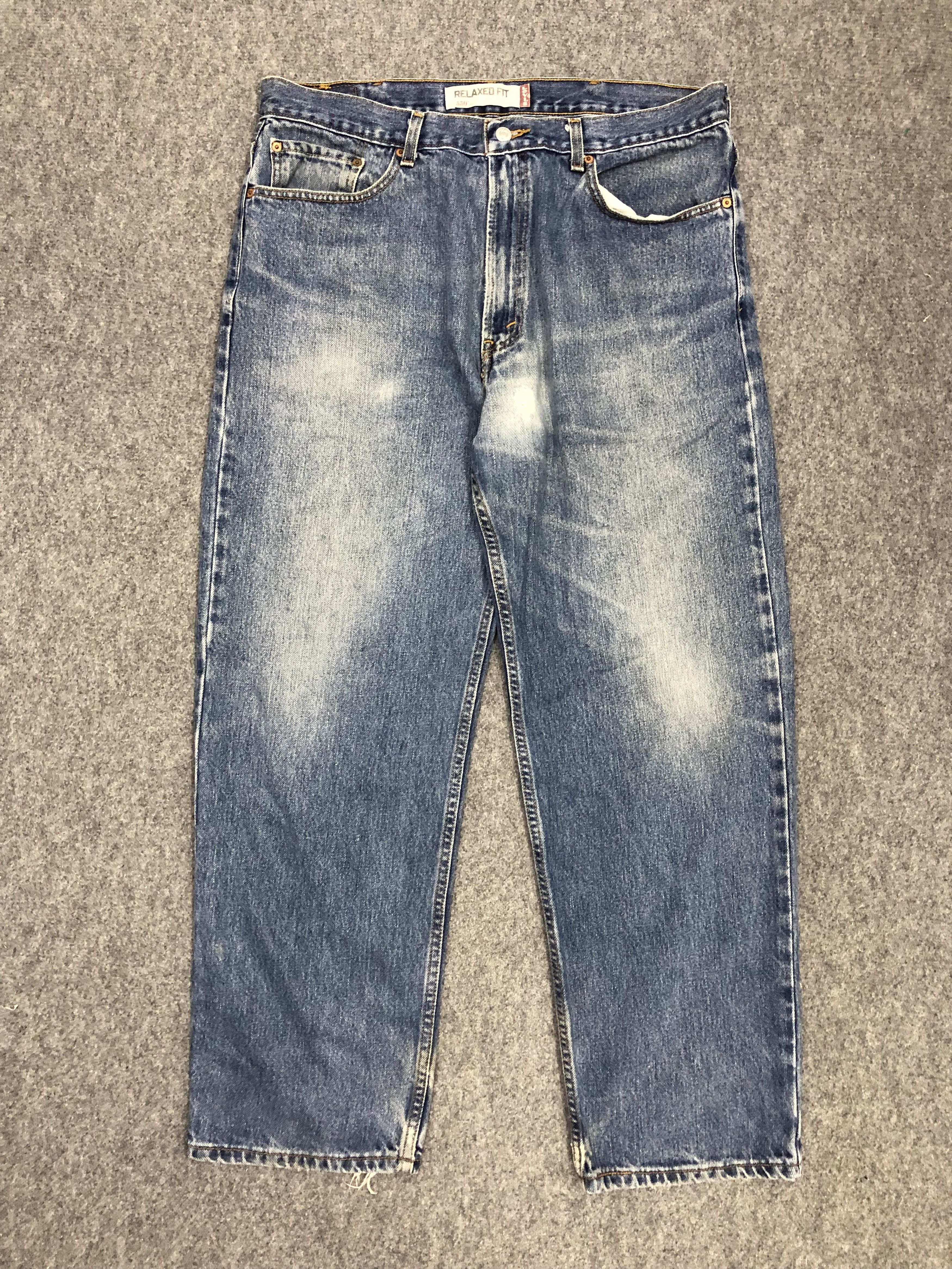 Levi's × Vintage Vintage Levis 550 Faded Blue Jeans Size US 38 / EU 54 - 1 Thumbnail