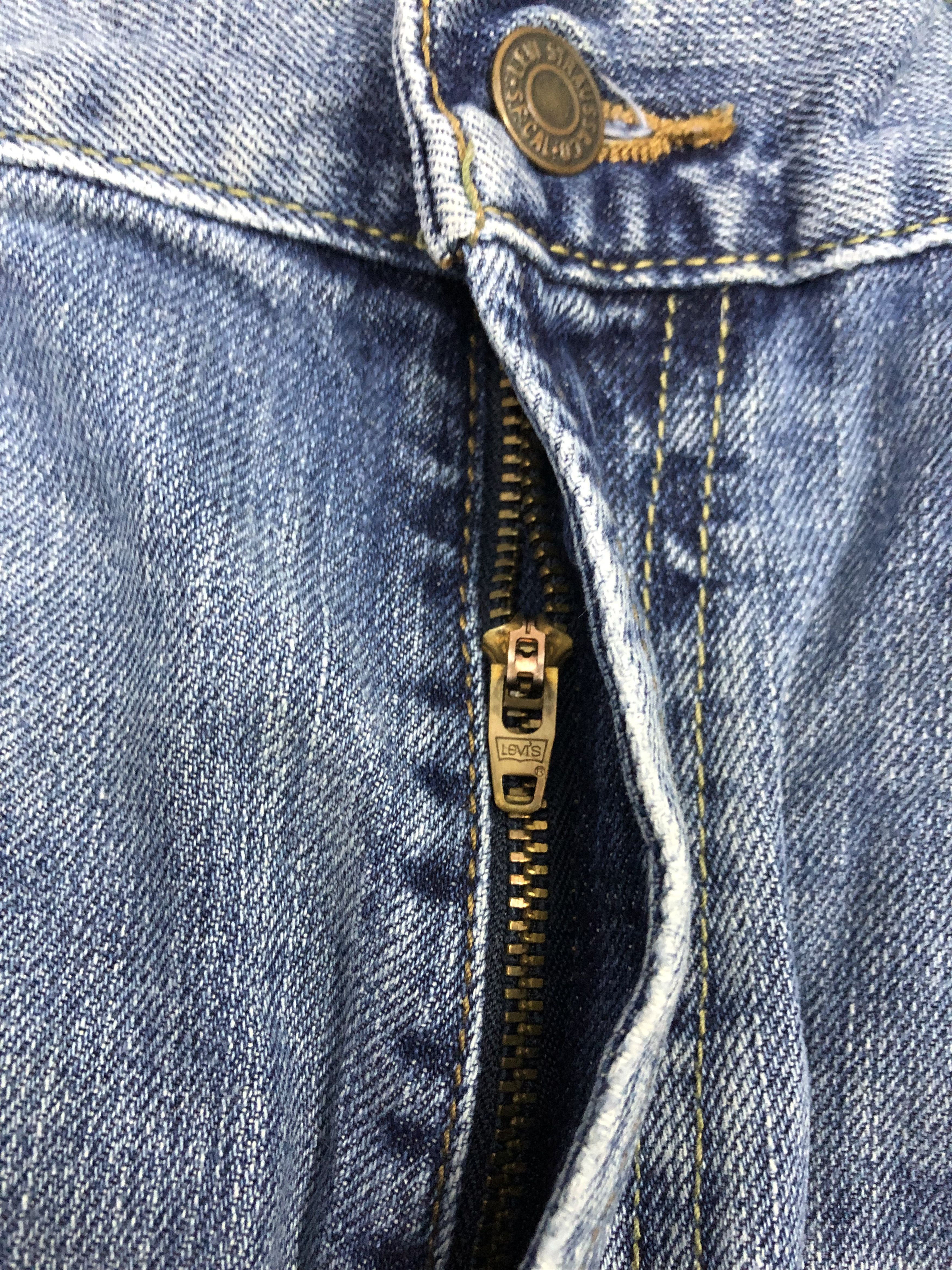 Levi's × Vintage Vintage Levis 569 Faded Blue Baggy Jeans Size US 40 / EU 56 - 10 Thumbnail