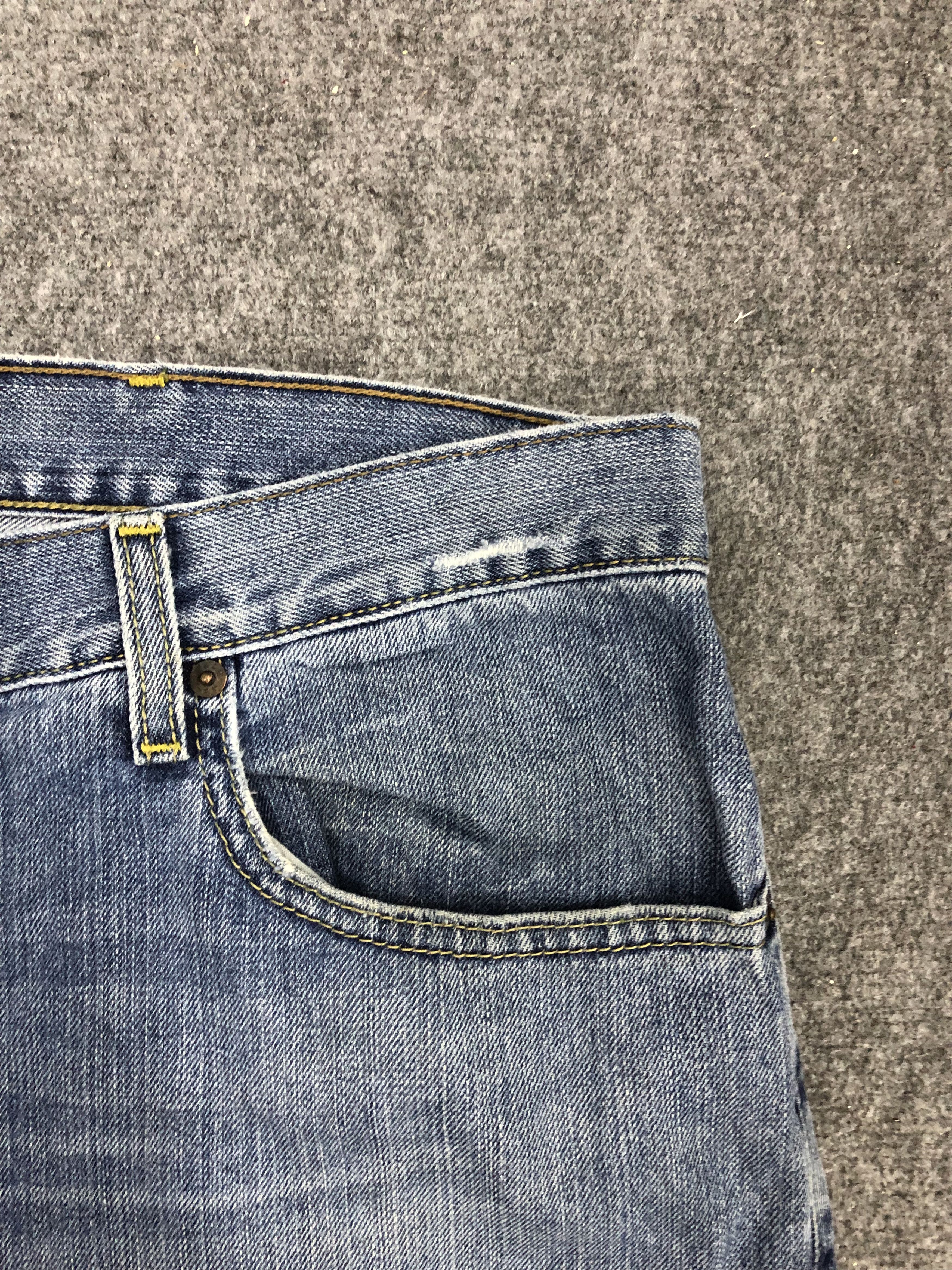 Levi's × Vintage Vintage Levis 569 Faded Blue Baggy Jeans Size US 40 / EU 56 - 7 Thumbnail