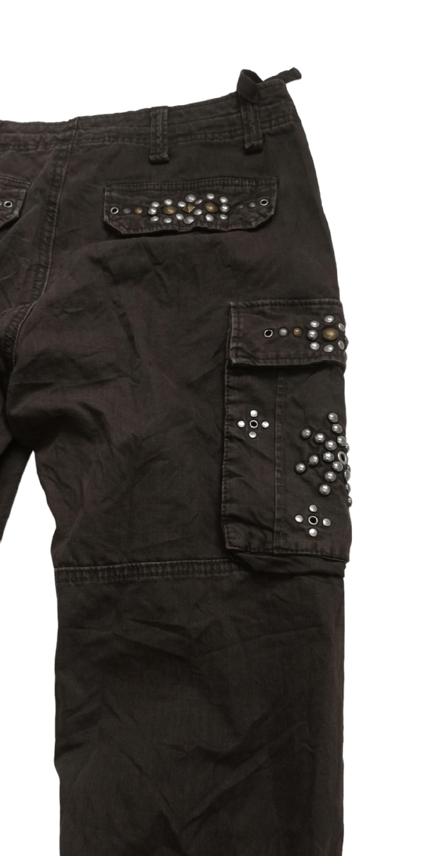 Japanese Brand Japanese Brand Studded Seditionaries Leg Zipper Pants Size US 32 / EU 48 - 11 Thumbnail
