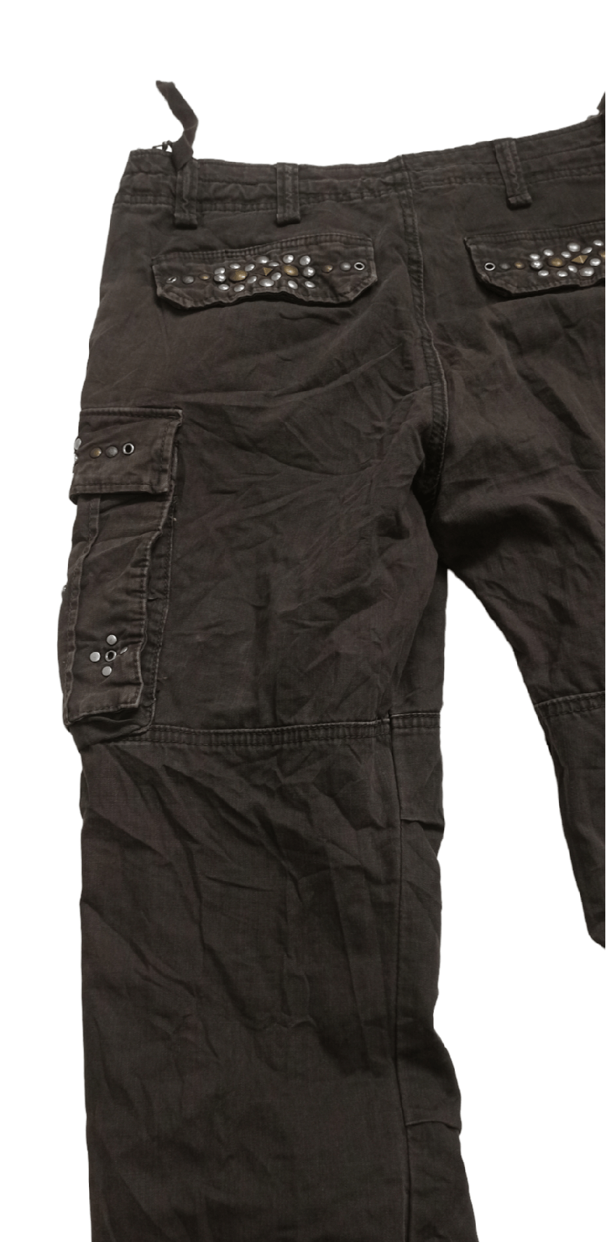 Japanese Brand Japanese Brand Studded Seditionaries Leg Zipper Pants Size US 32 / EU 48 - 13 Thumbnail