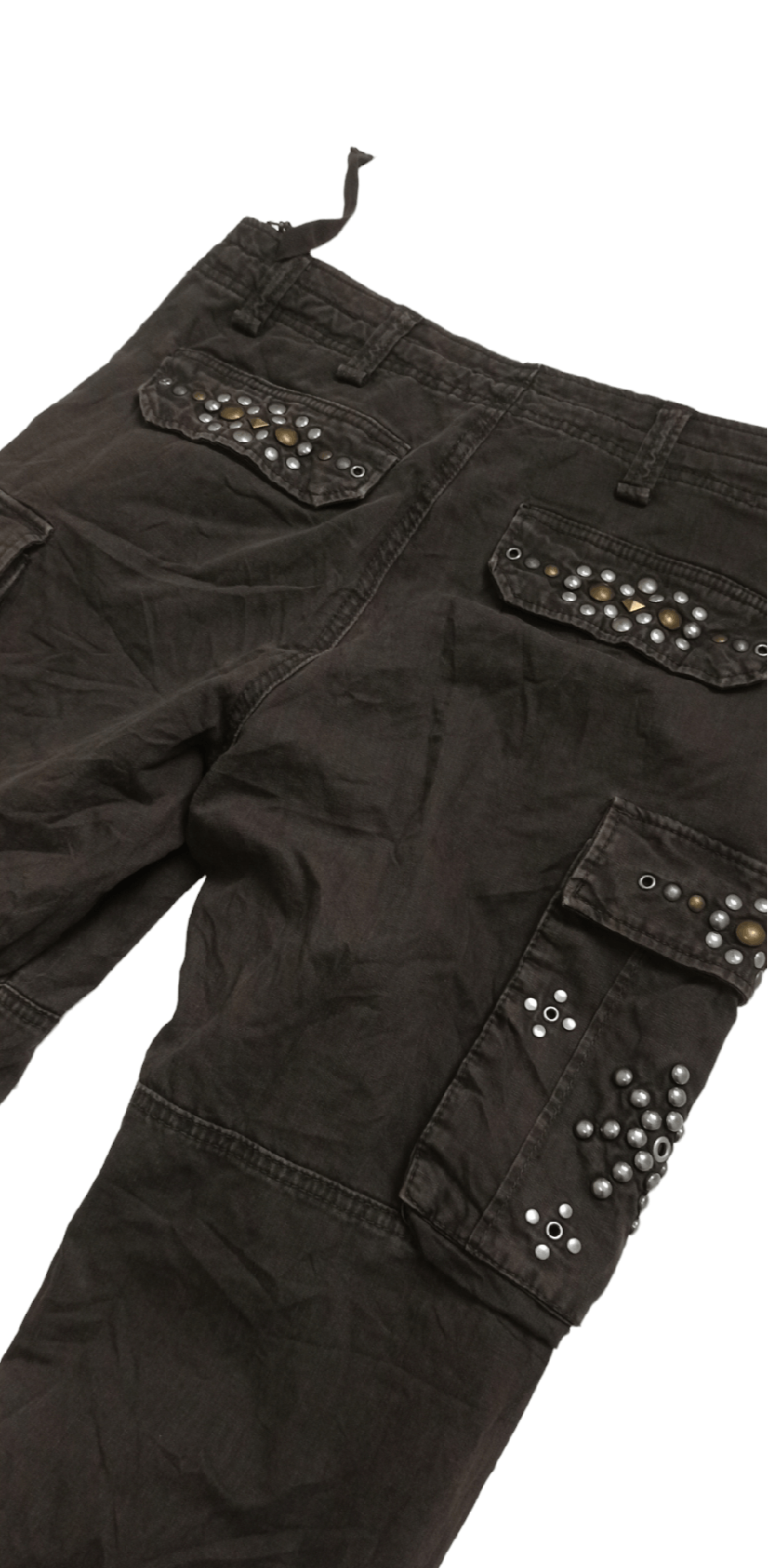 Japanese Brand Japanese Brand Studded Seditionaries Leg Zipper Pants Size US 32 / EU 48 - 9 Thumbnail