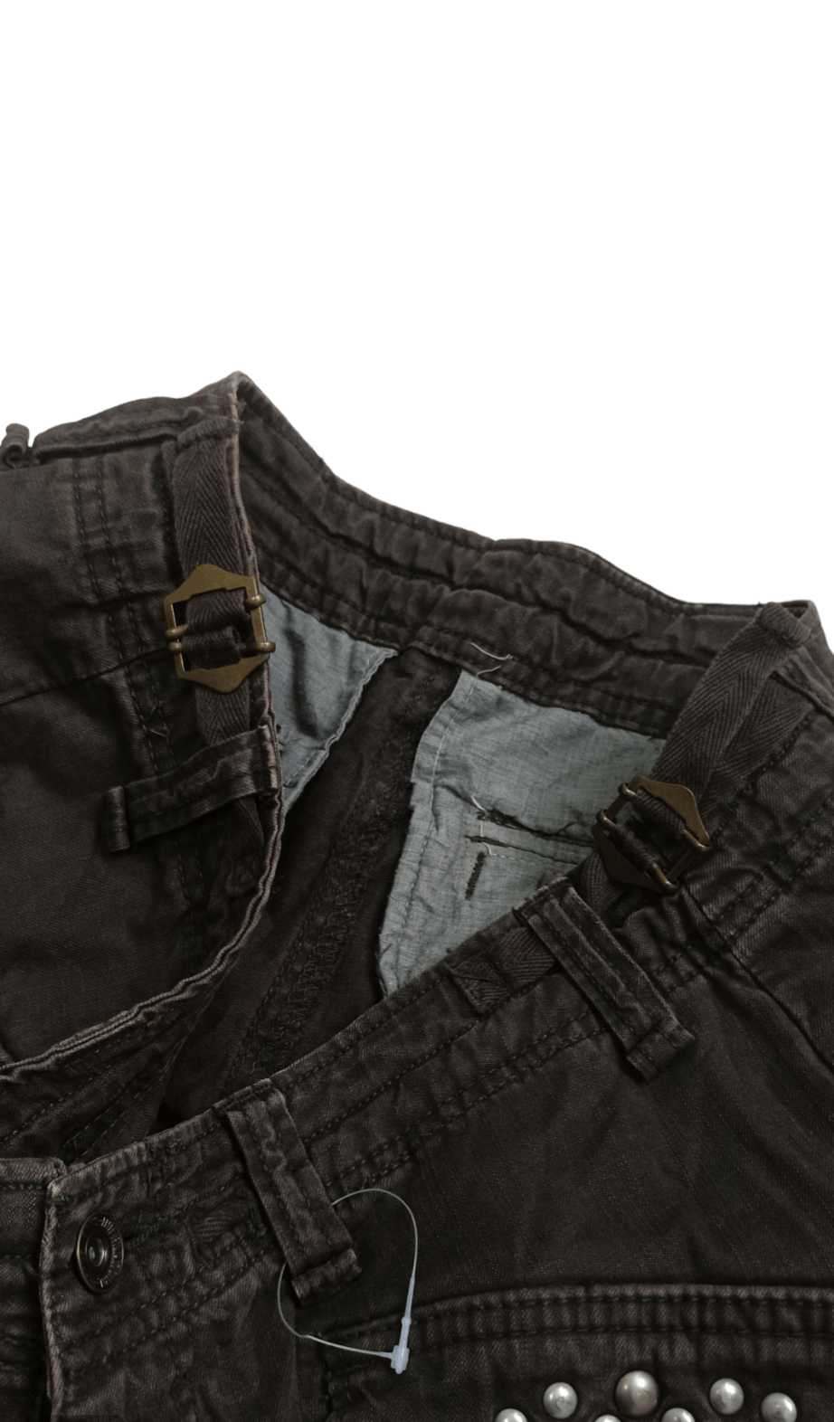 Japanese Brand Japanese Brand Studded Seditionaries Leg Zipper Pants Size US 32 / EU 48 - 16 Thumbnail