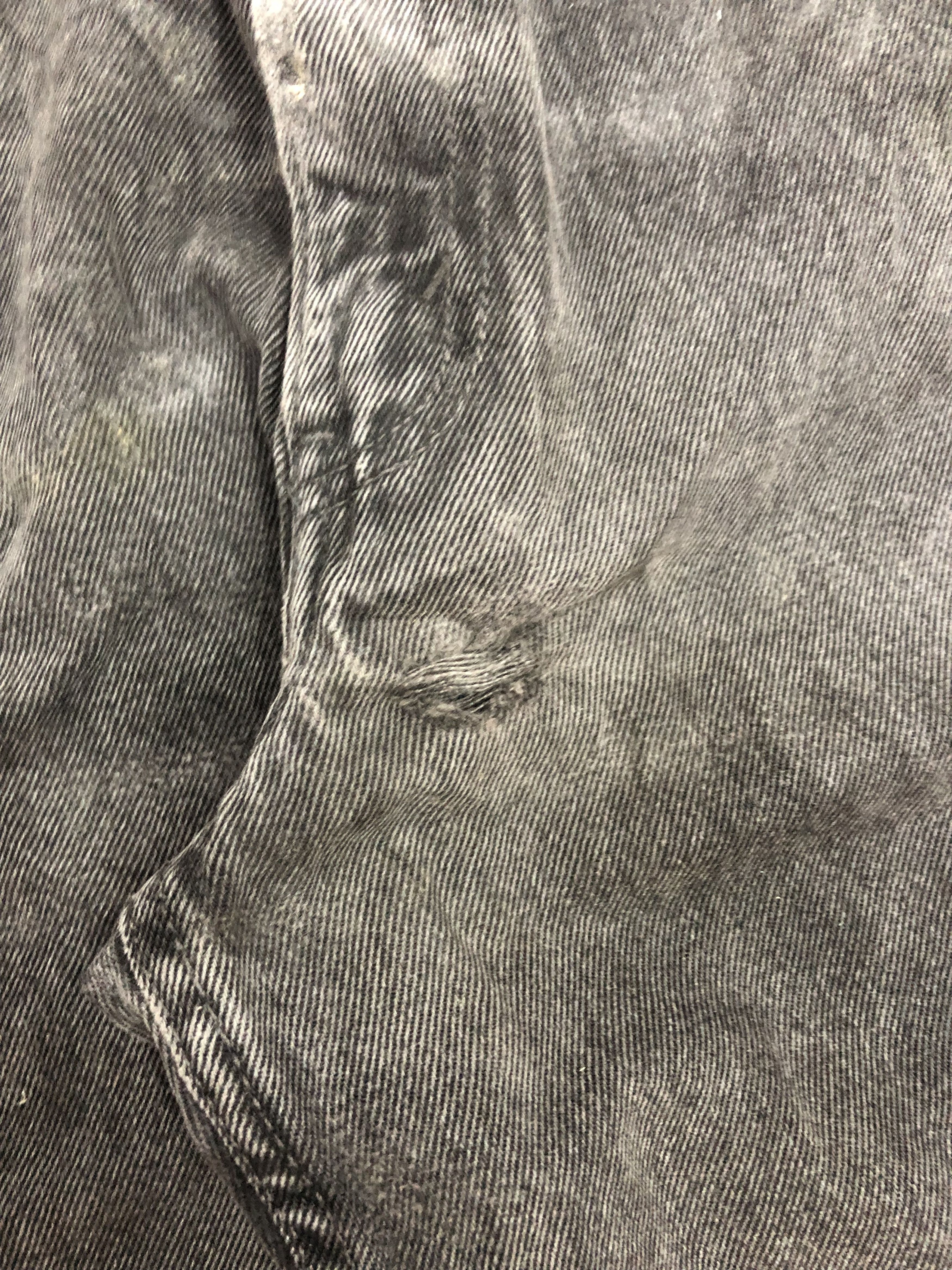 Levi's Vintage Levis 550 Faded Black Baggy Jeans DP1291 Size US 37 - 13 Thumbnail